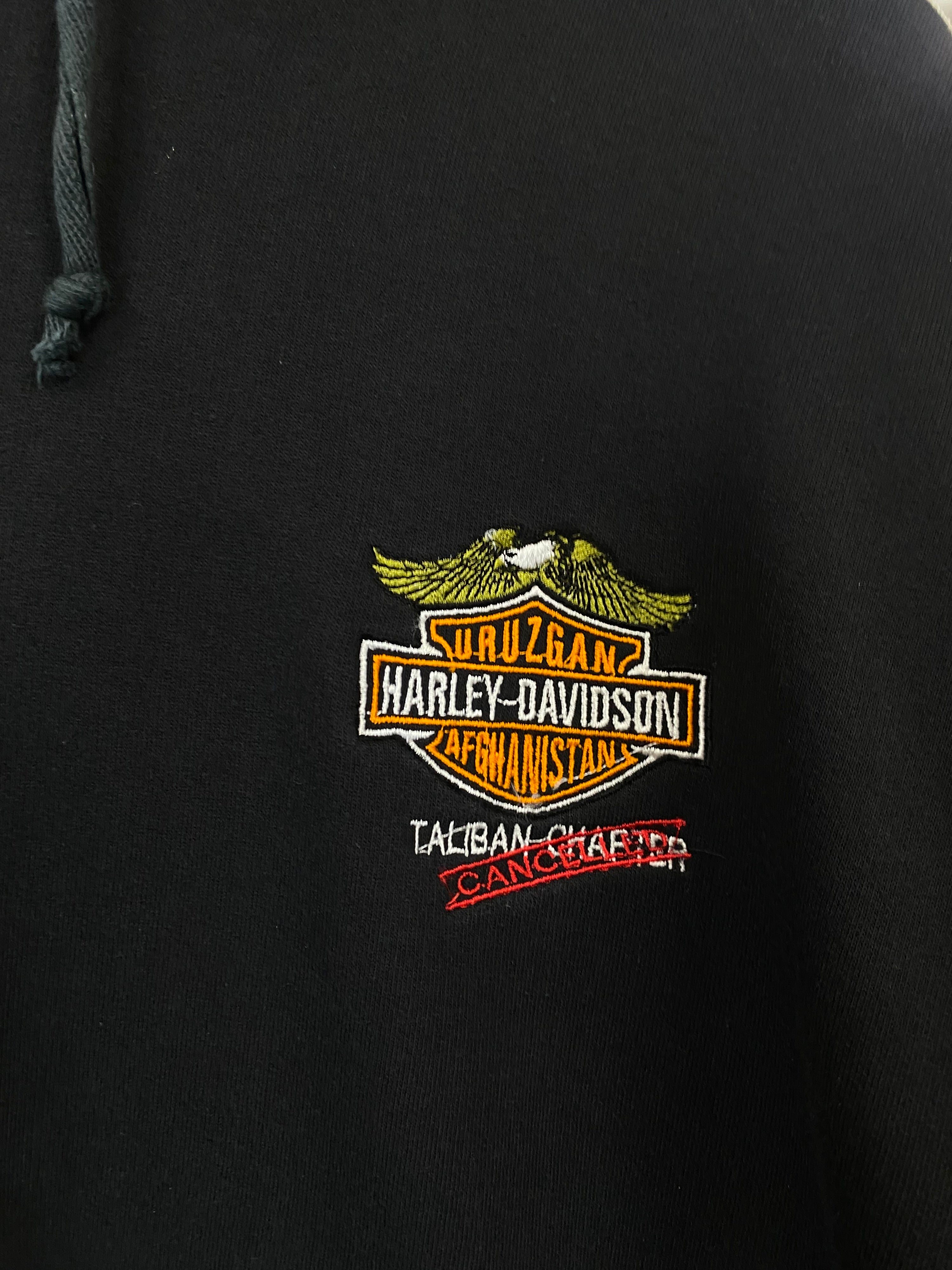 [L] Harley Davidson Taliban Chapter Hoodie