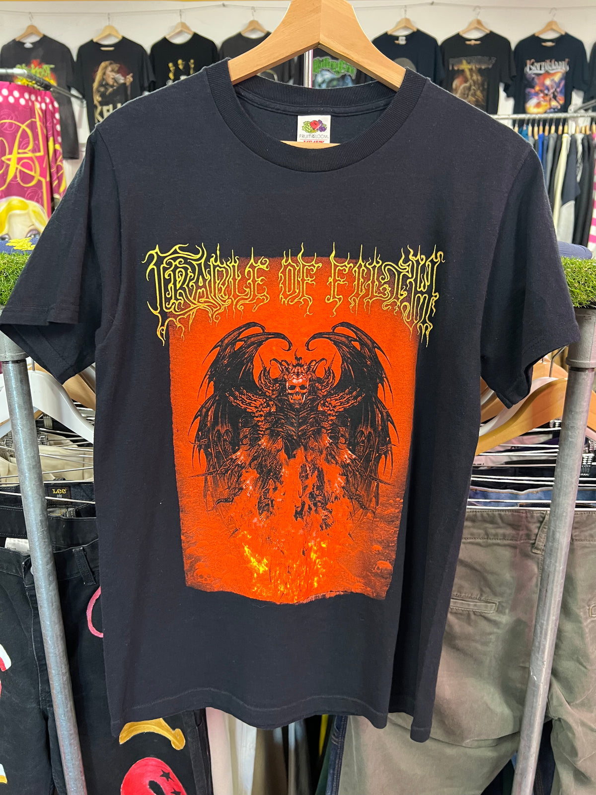 [S] Cradle Of Filth: Peace Through Superior Fire Power Double Sided Tshirt