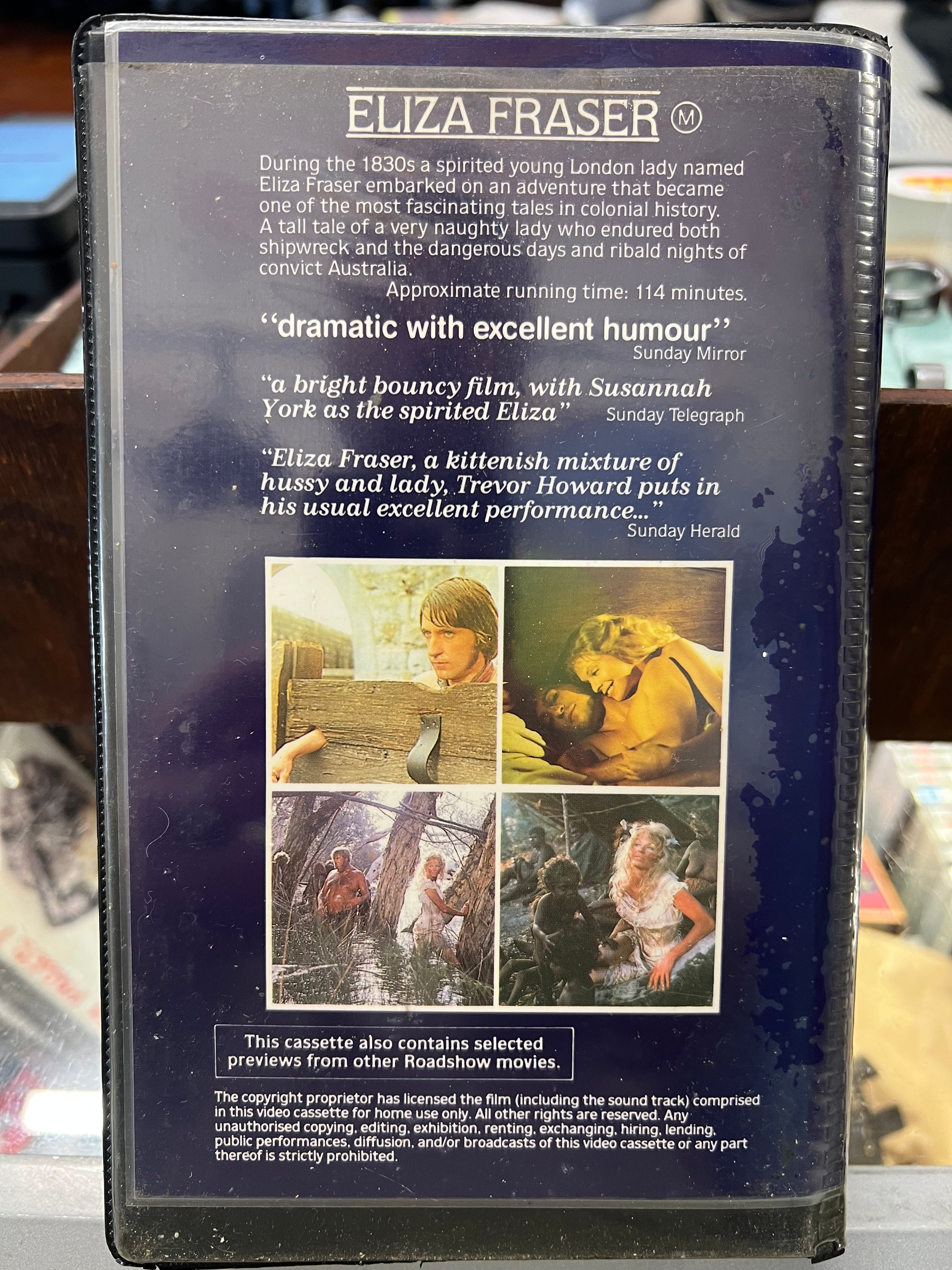 [VHS] Eliza Fraser Clamshell