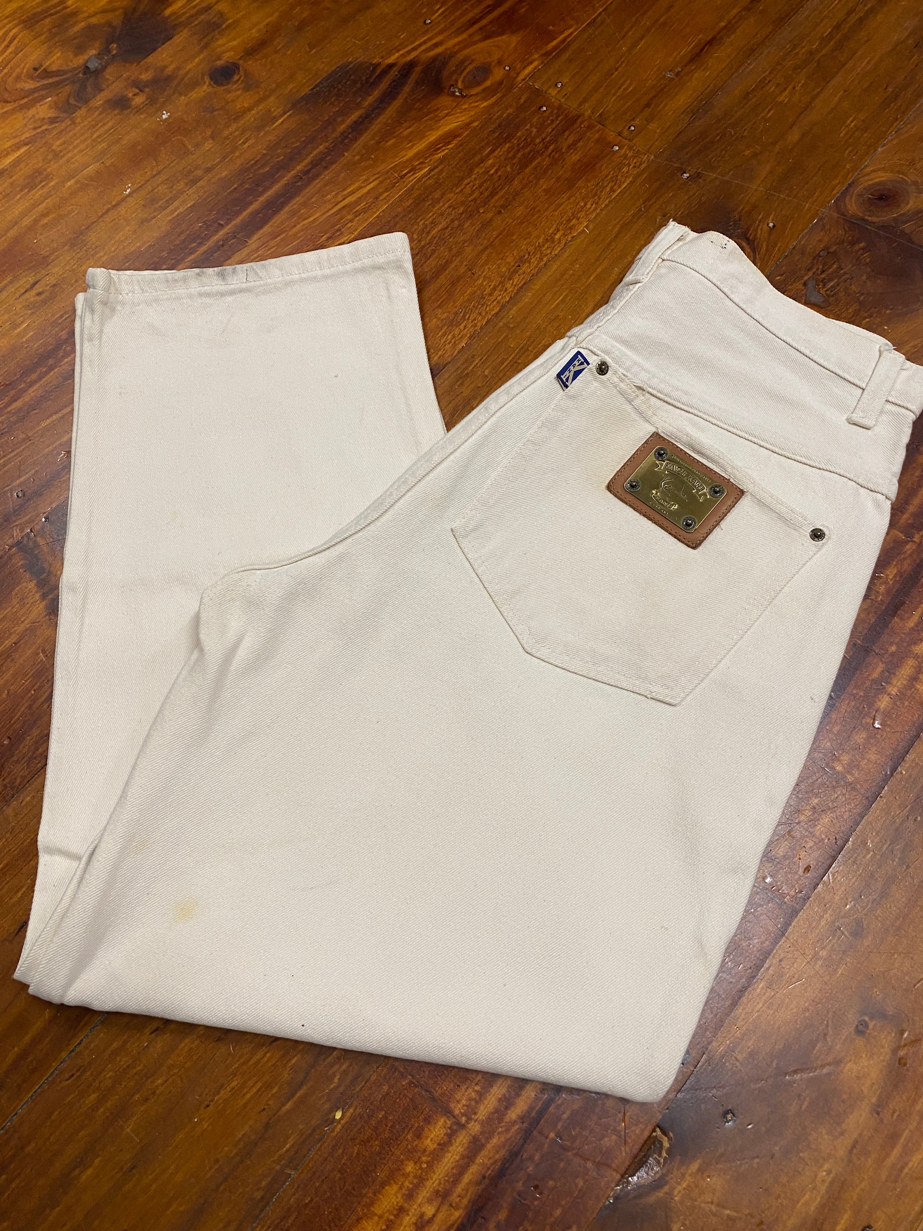 36 - Karl Kani Jeans Cream Pants
