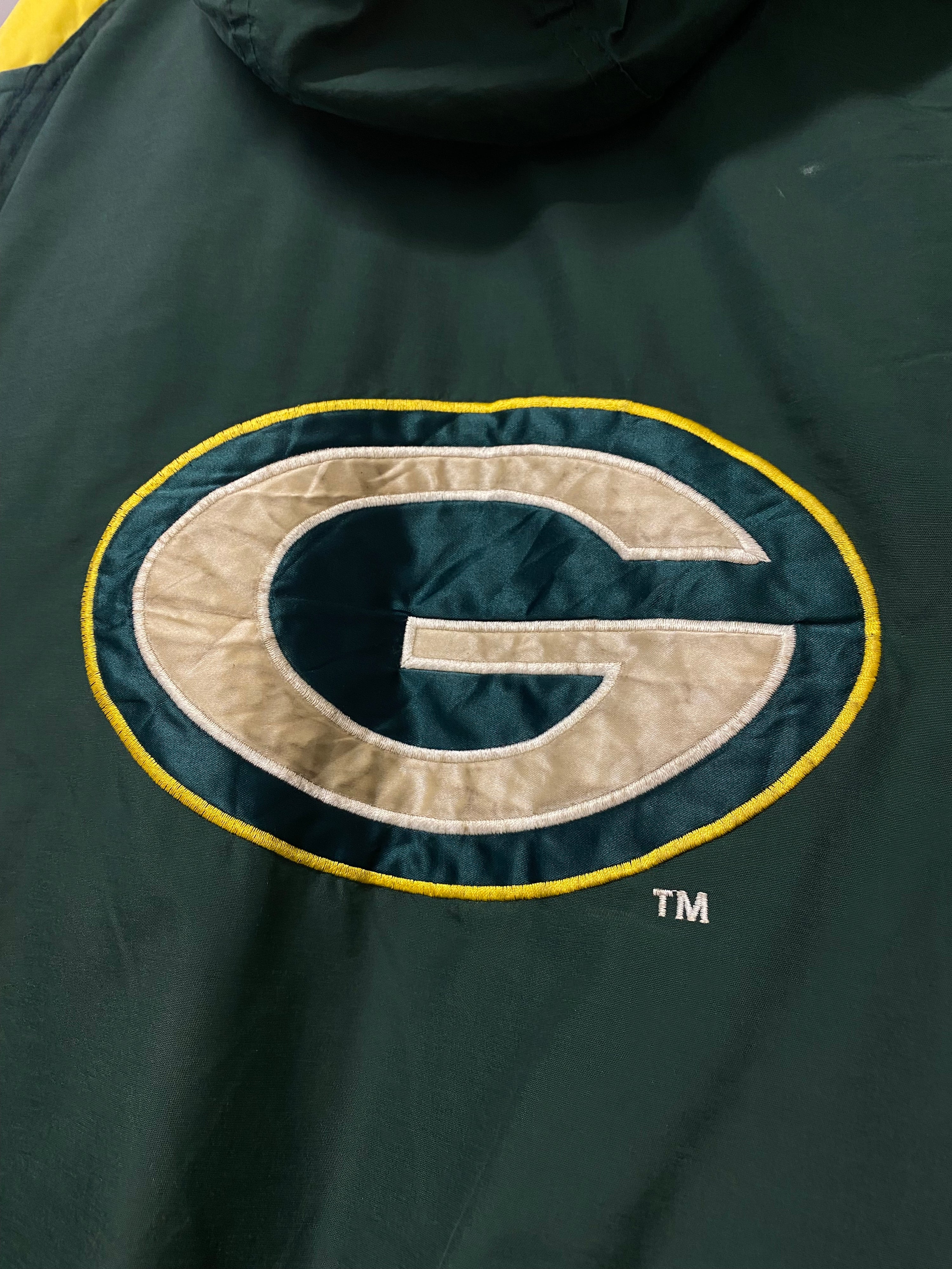 [XL] Vintage Green Bay Pro Line Jacket