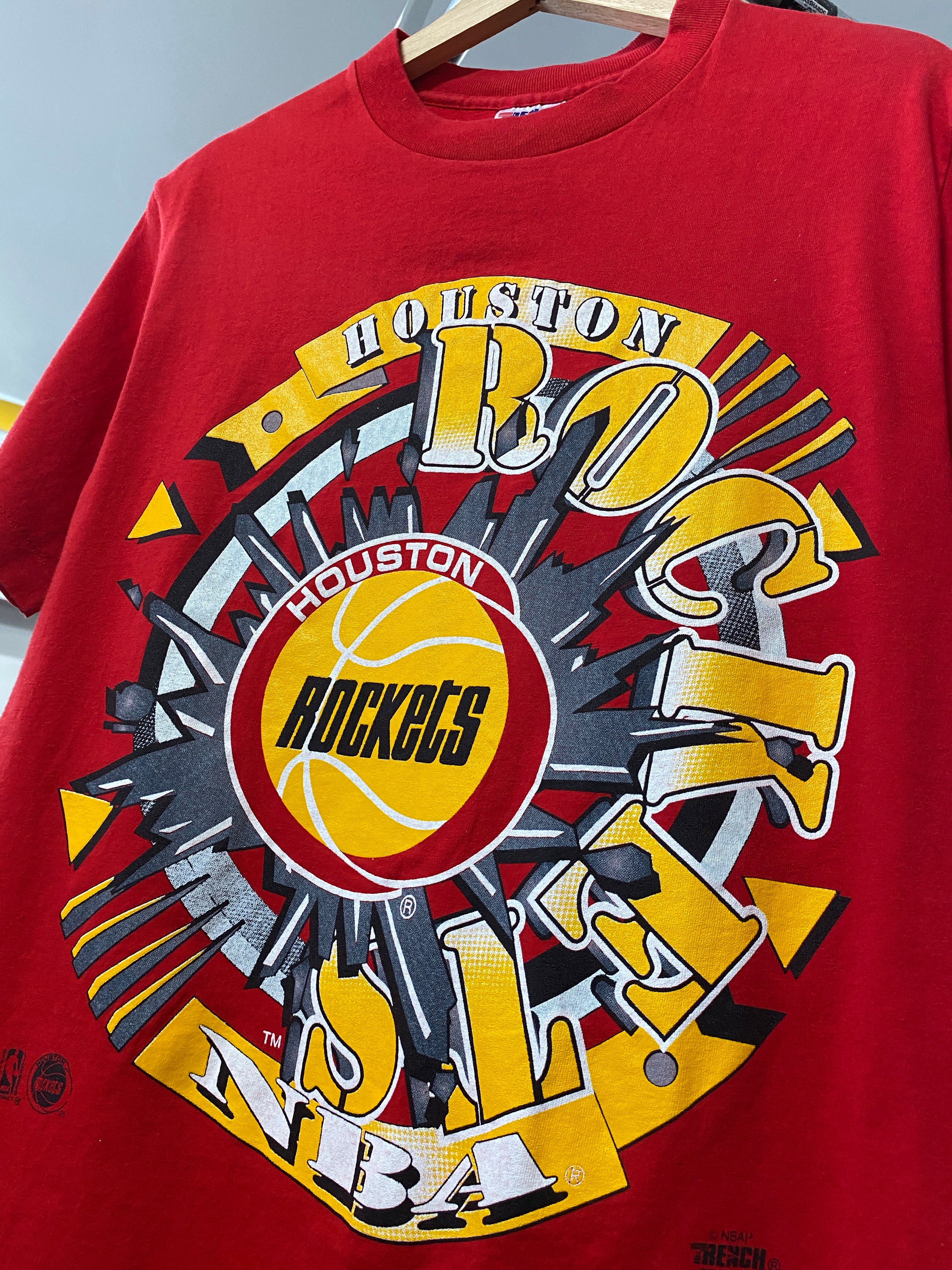 M - 90s Houston Rockets Trench Tee