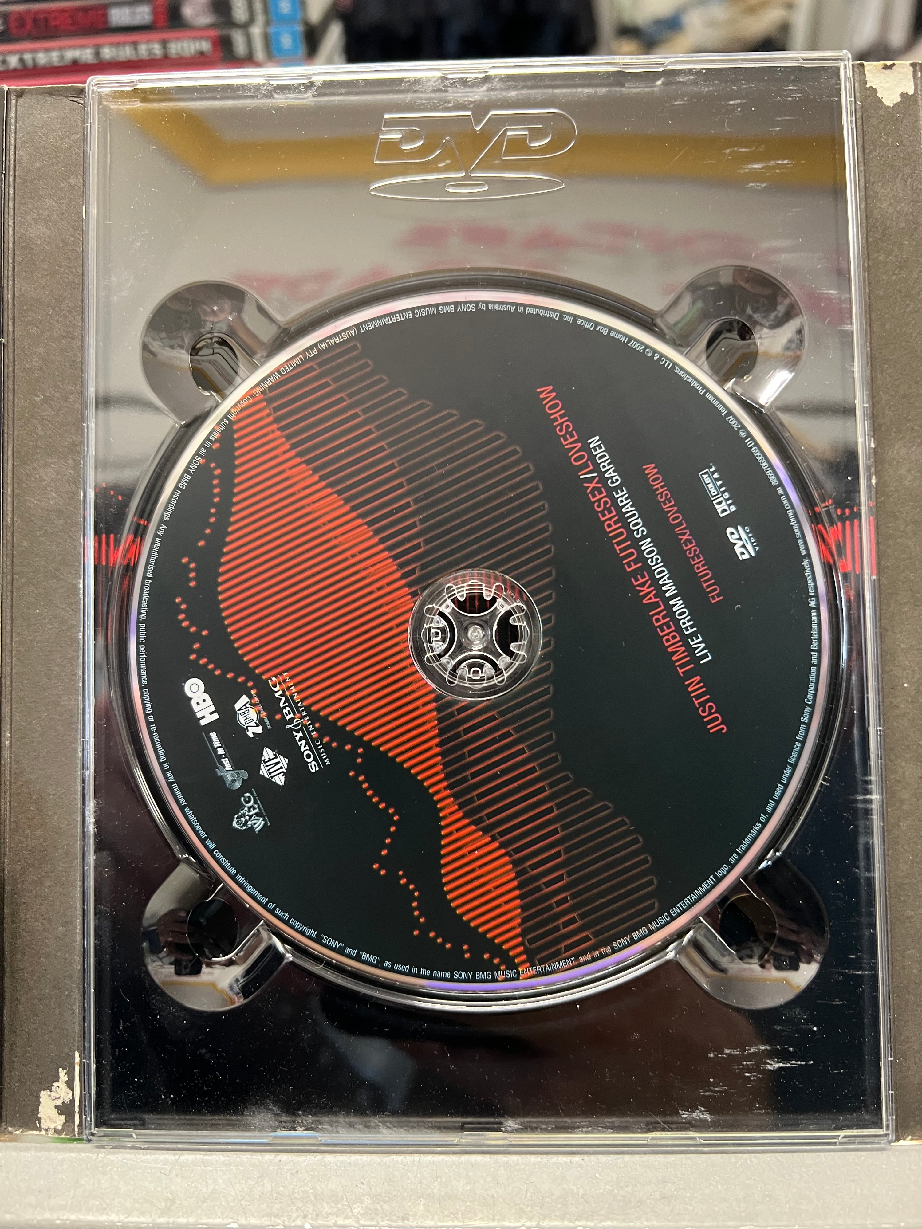 Justin Timberlake Futuresex/Lovesounds Live DVD