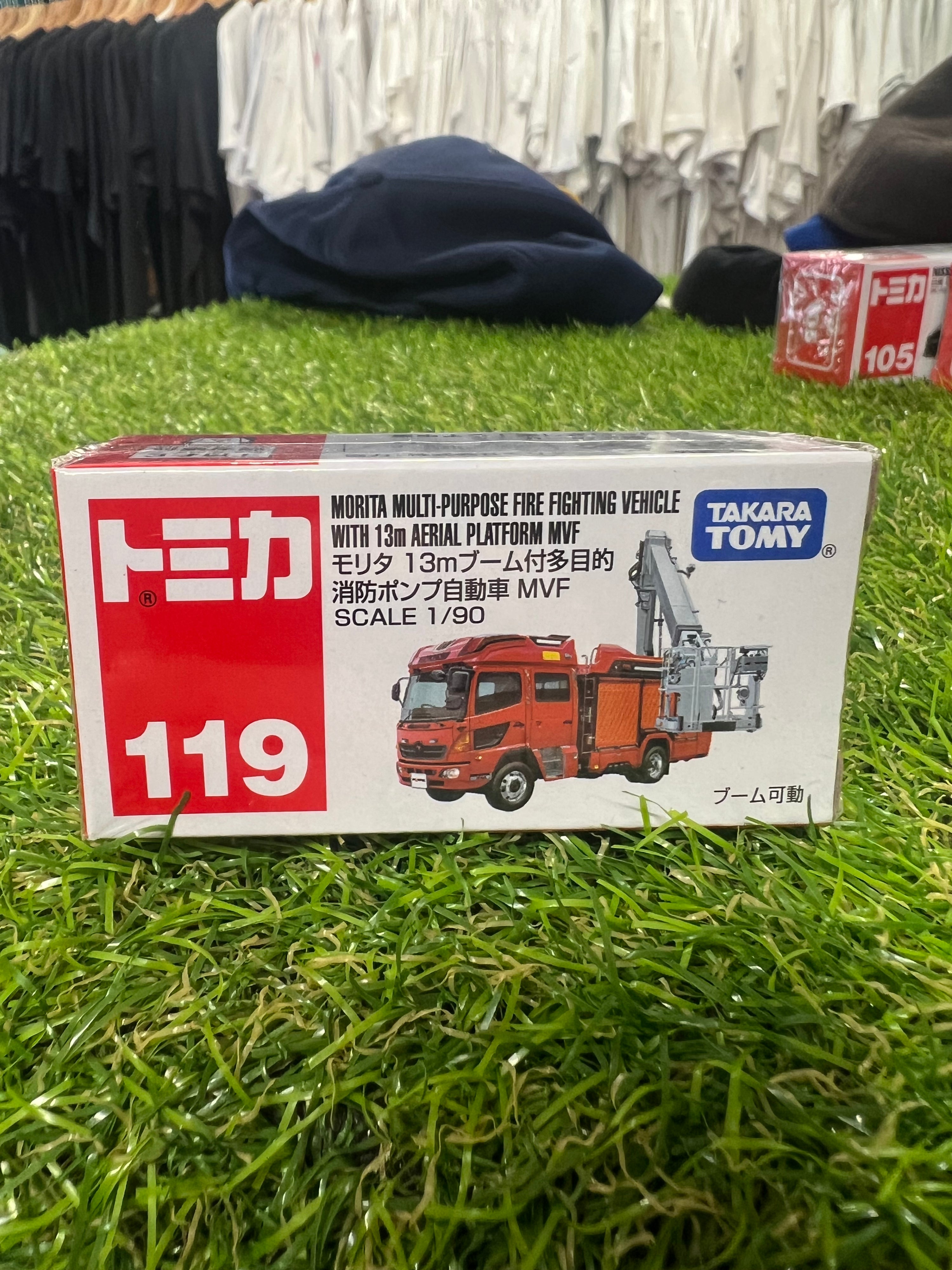 Takara Tomy #119 Morita Firefighting Vehicle With Platform