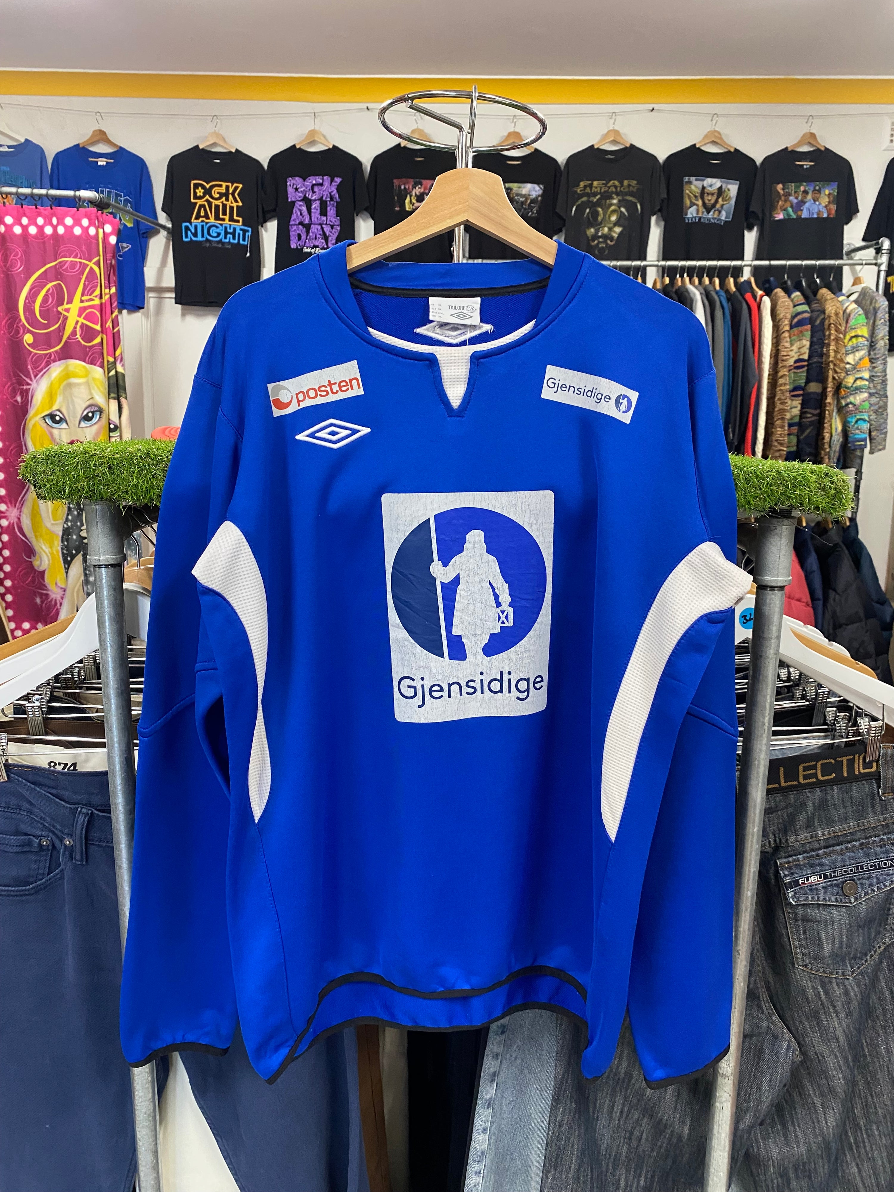 [XL] Umbro Gjensidige Blue Jumper
