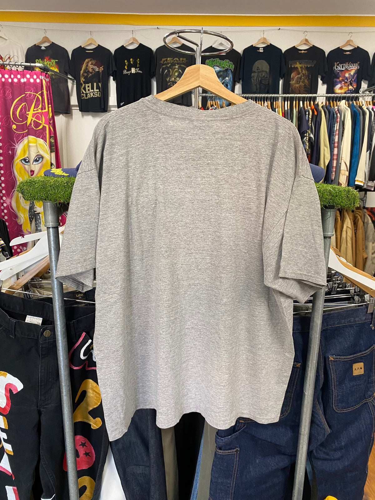 XL - N2000s Nike Team N.C.State Football Grey Tee