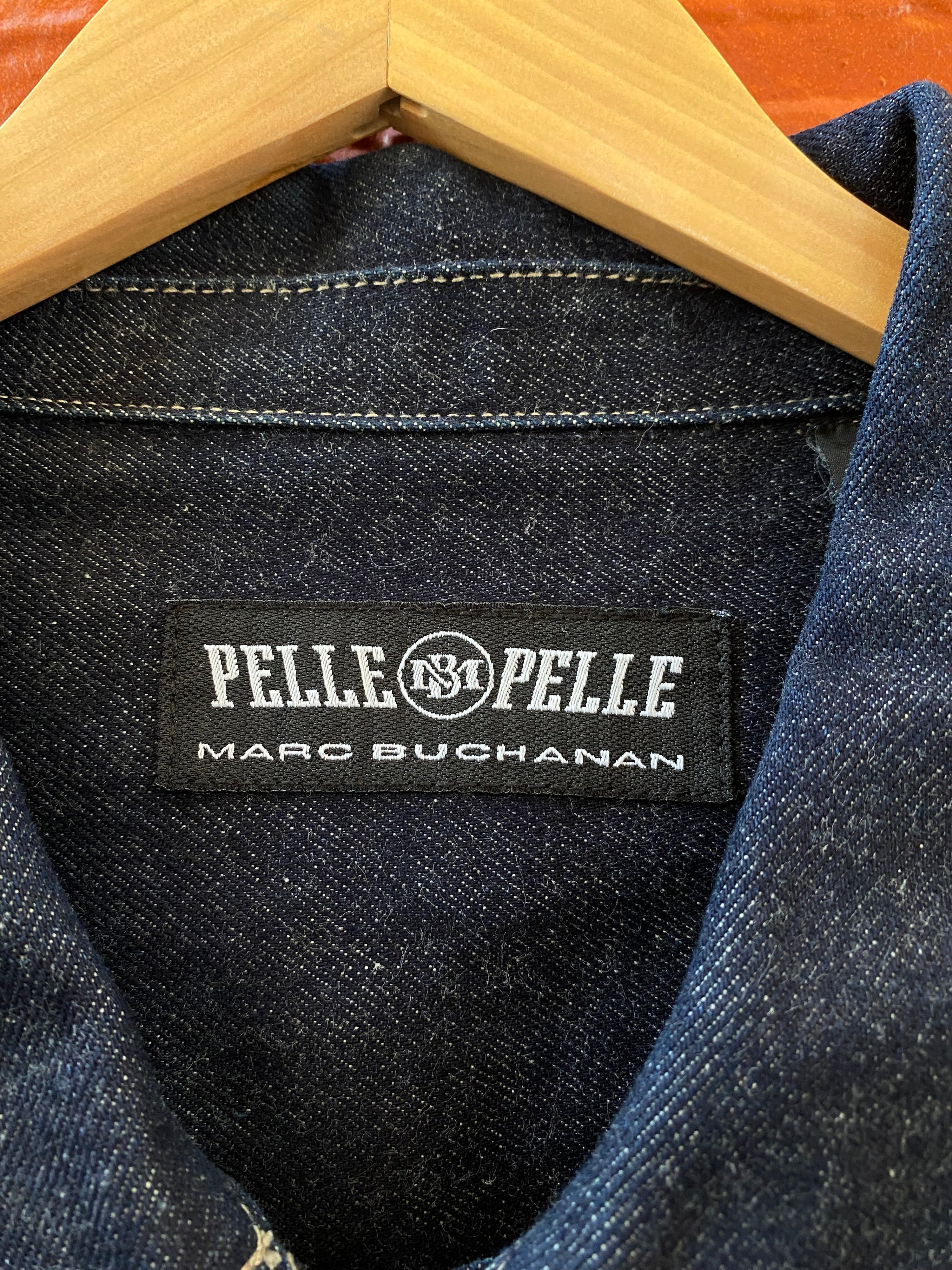 [2XL] Pelle Pelle Jeans Co. Dark Denim Jacket