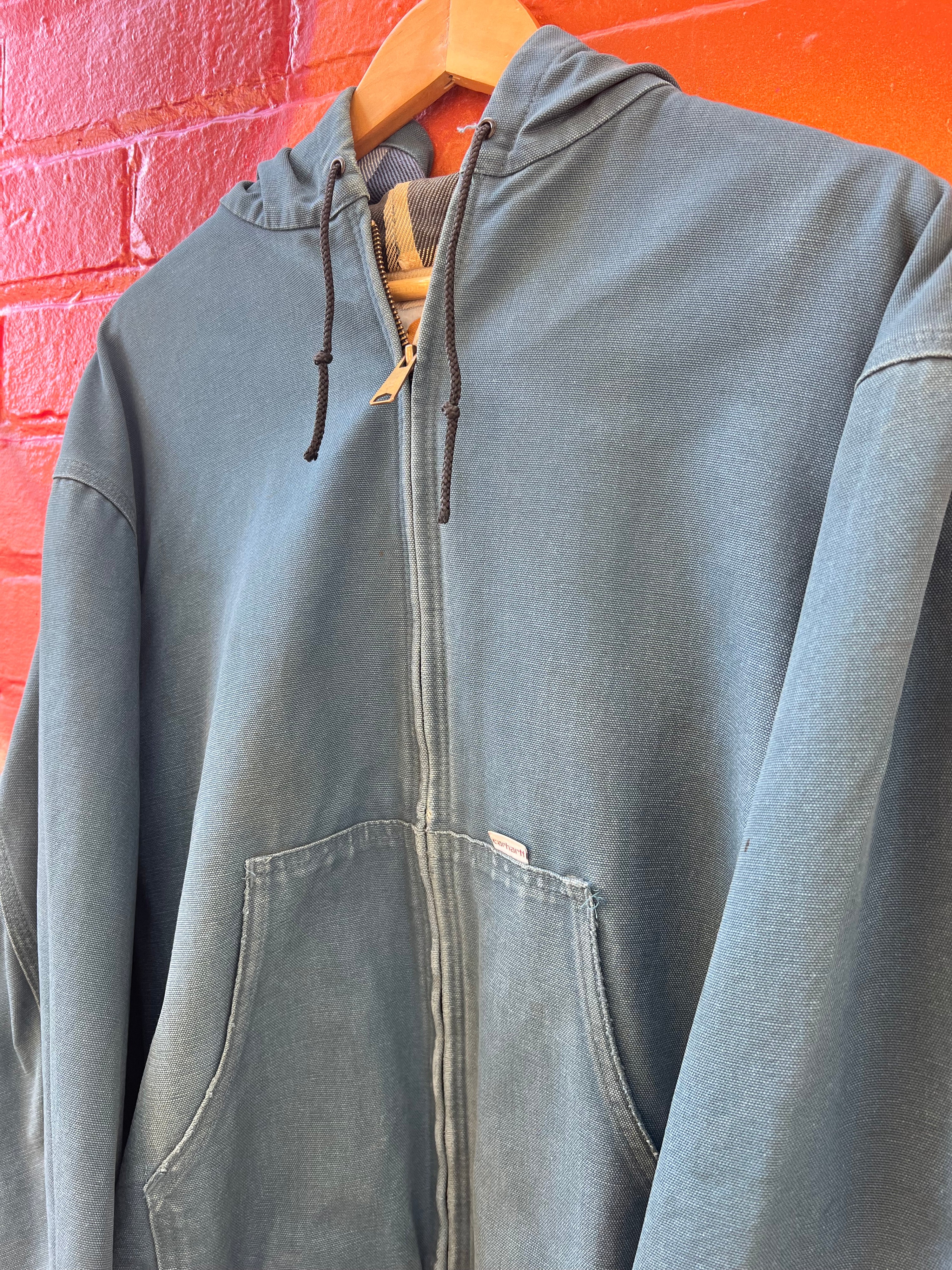 [2XL] Vintage Carhartt J05 Flannel Lined Active Jacket