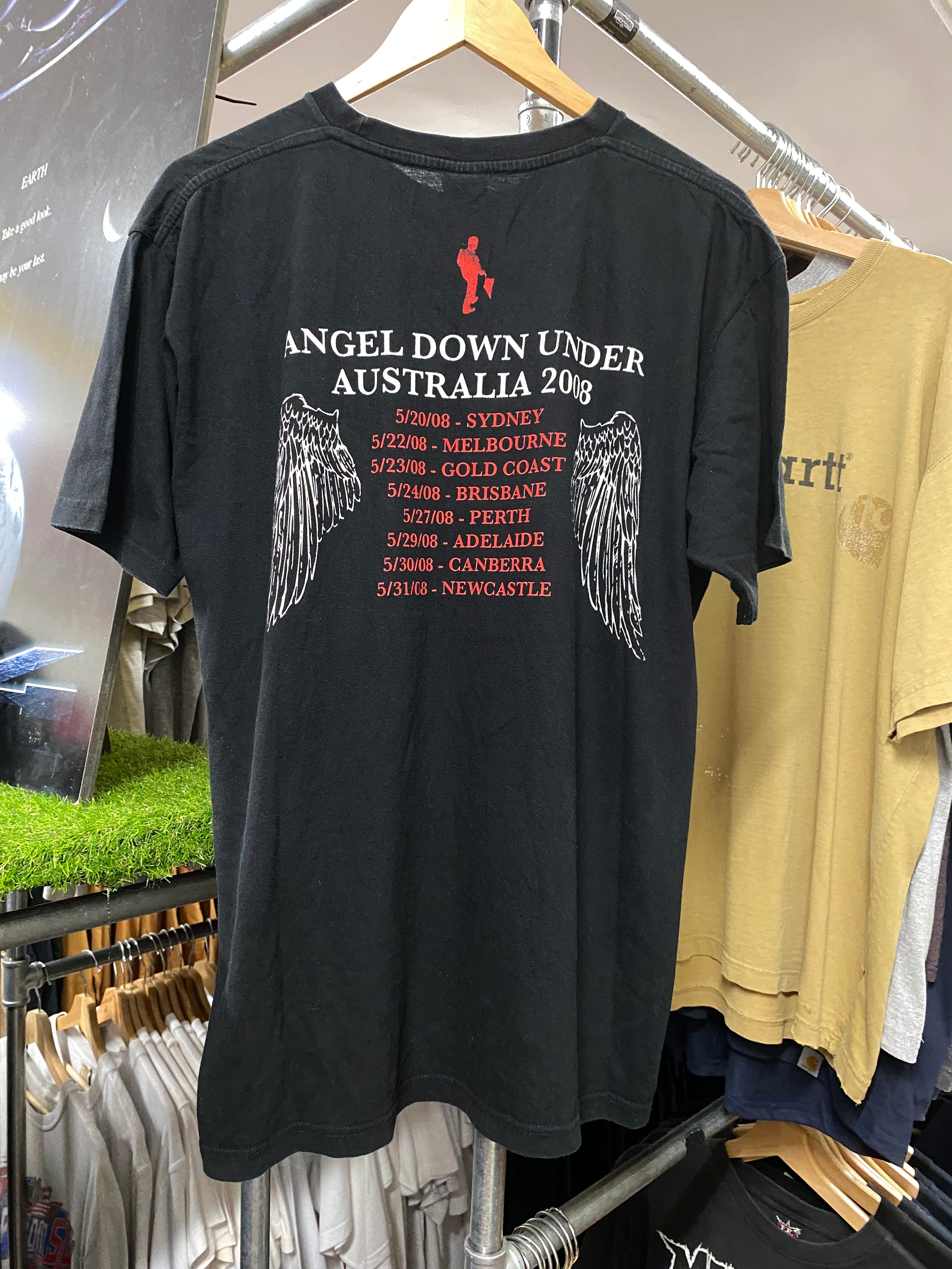 [L] 2008 Sebastian Bach Angel Down DS Tour