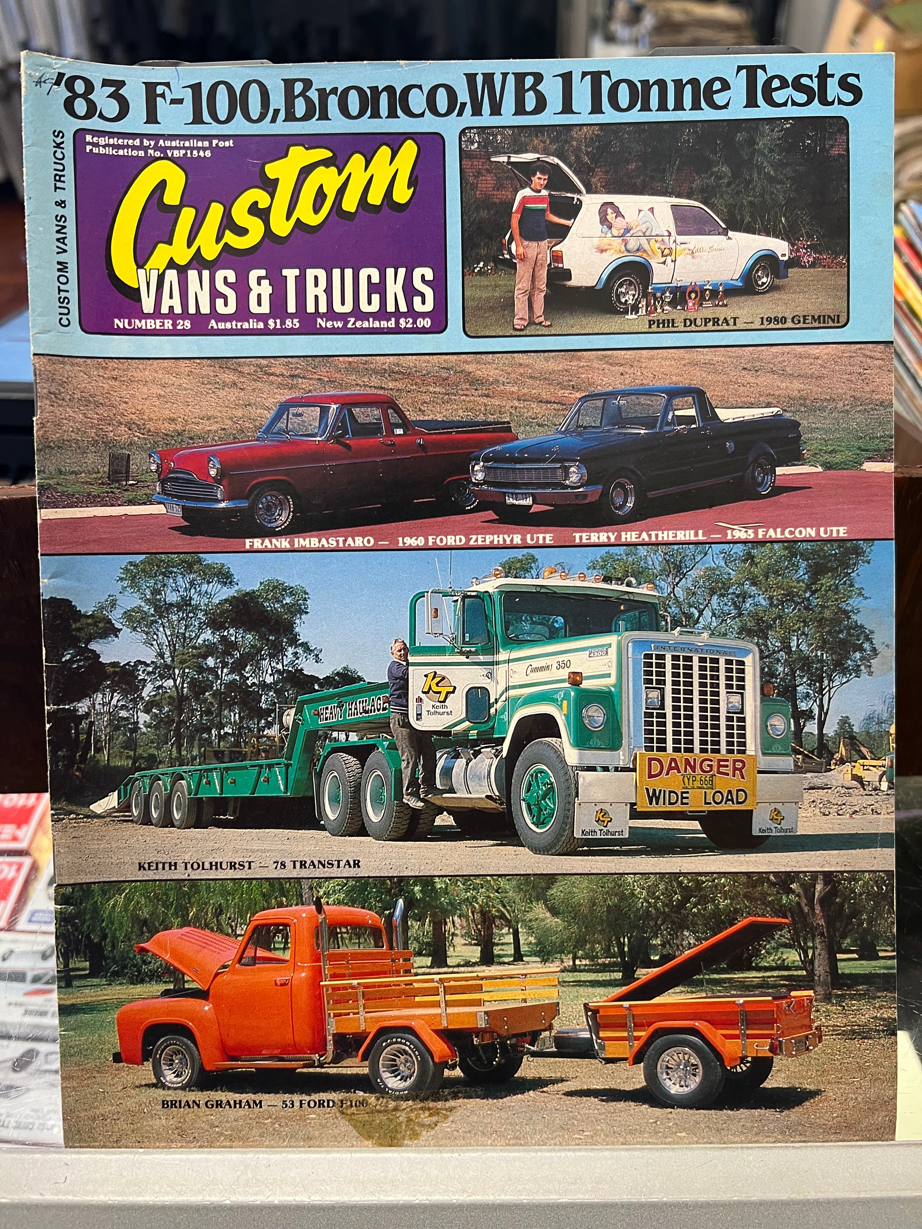 VINTAGE CUSTOM VANS AND TRUCKS