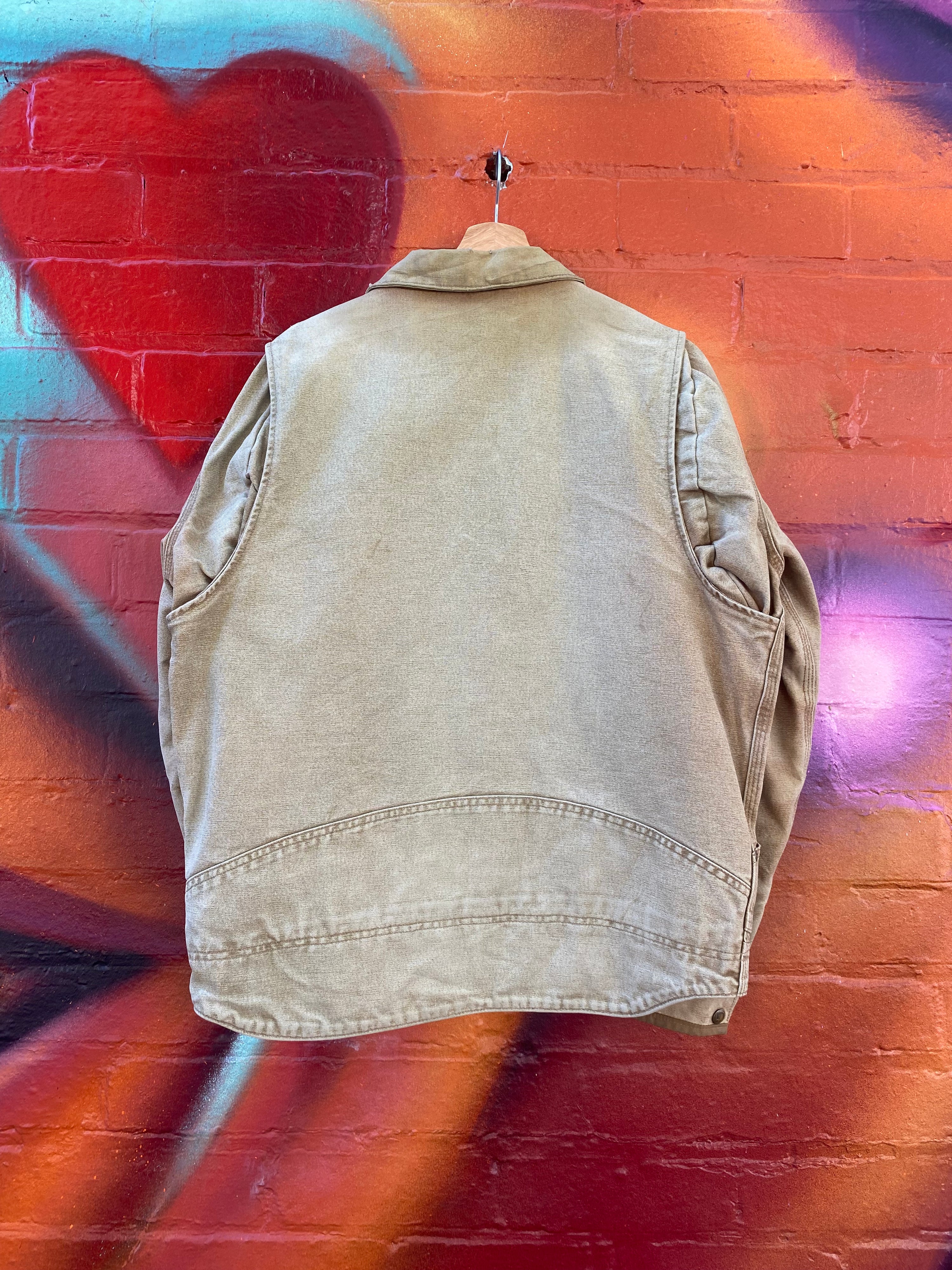 [M] Carhartt Light Brown Coat 101230