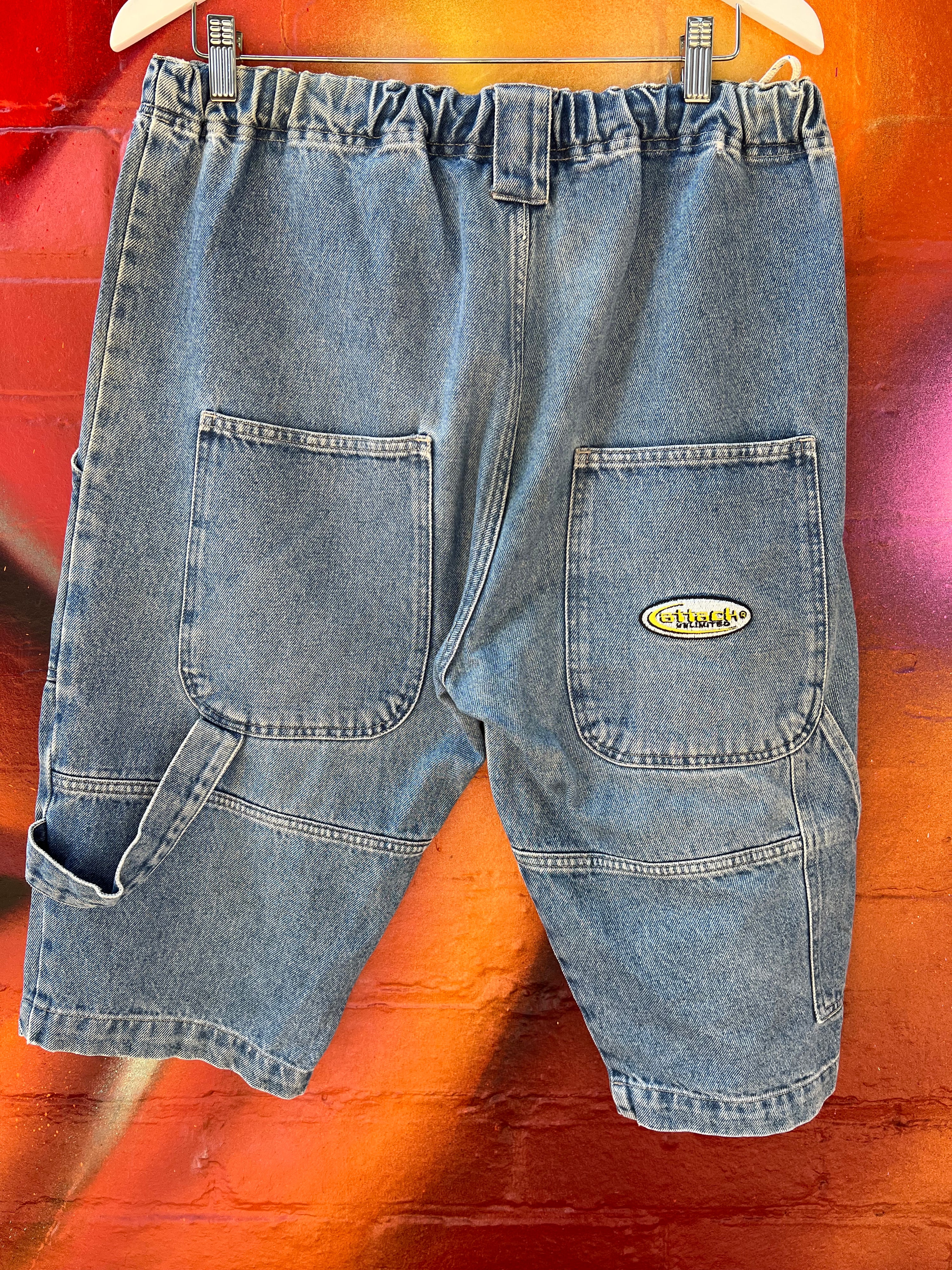 32/34 - Attack Unlimited Denim Shorts