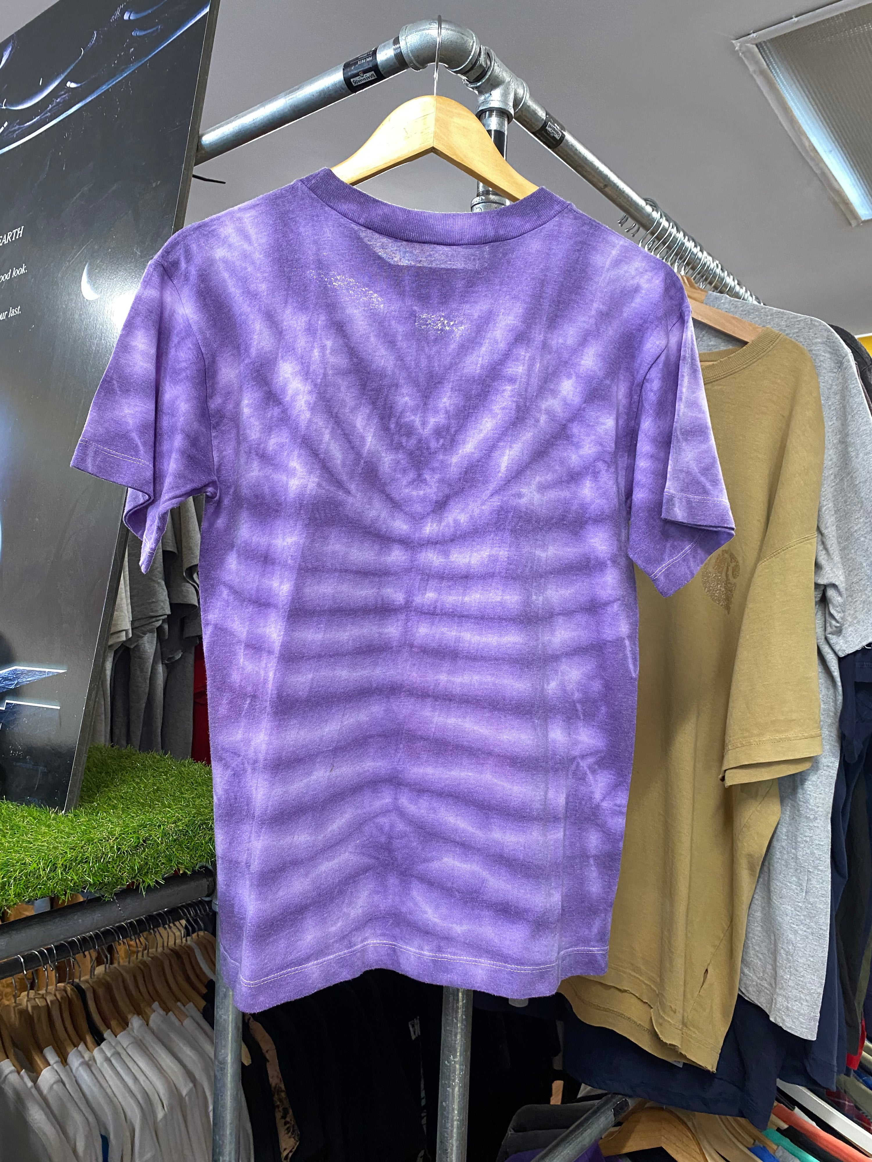 M - 2000s Chicago Bulls Purple Tie Dye Tee