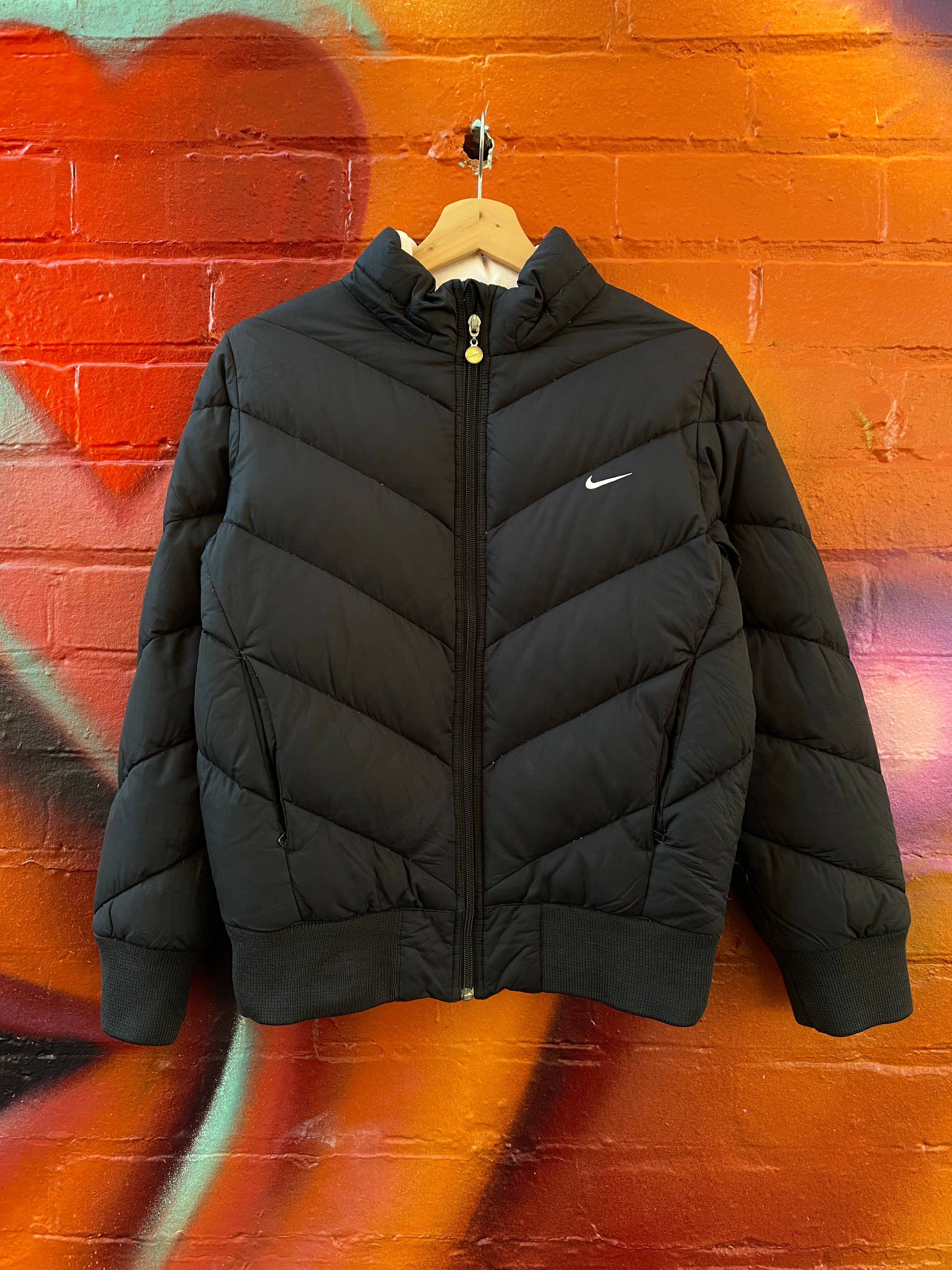 [YL] Nike Black Down Filled Puffer Jacket