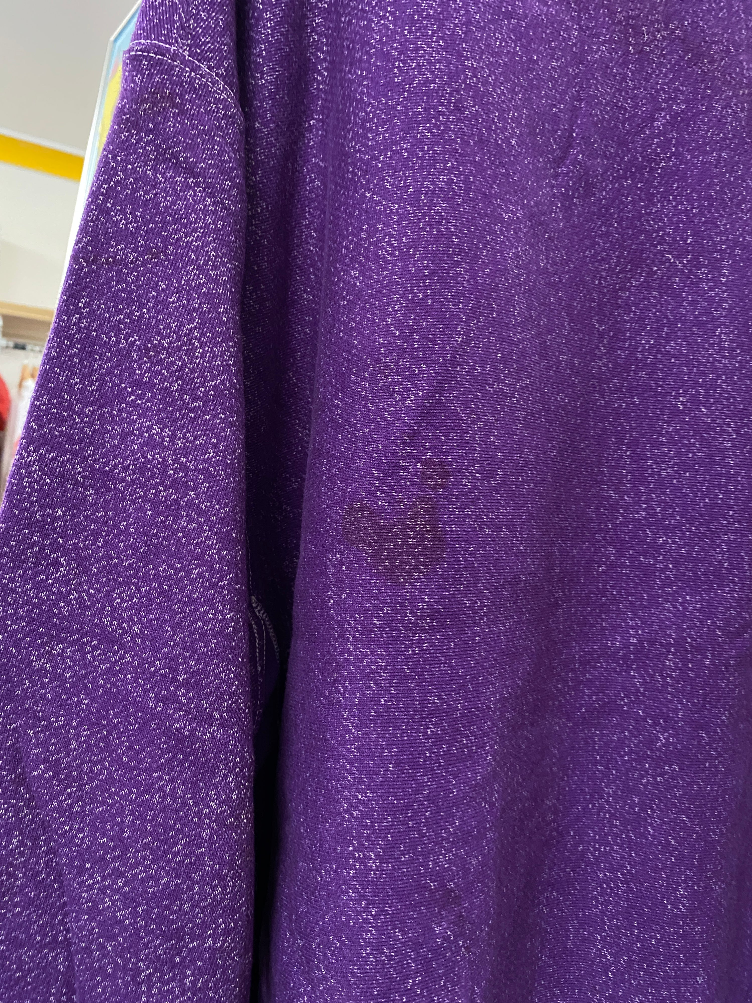 2XL - East Carolina x Champion Dyed Purple Reverse Weave Sweat