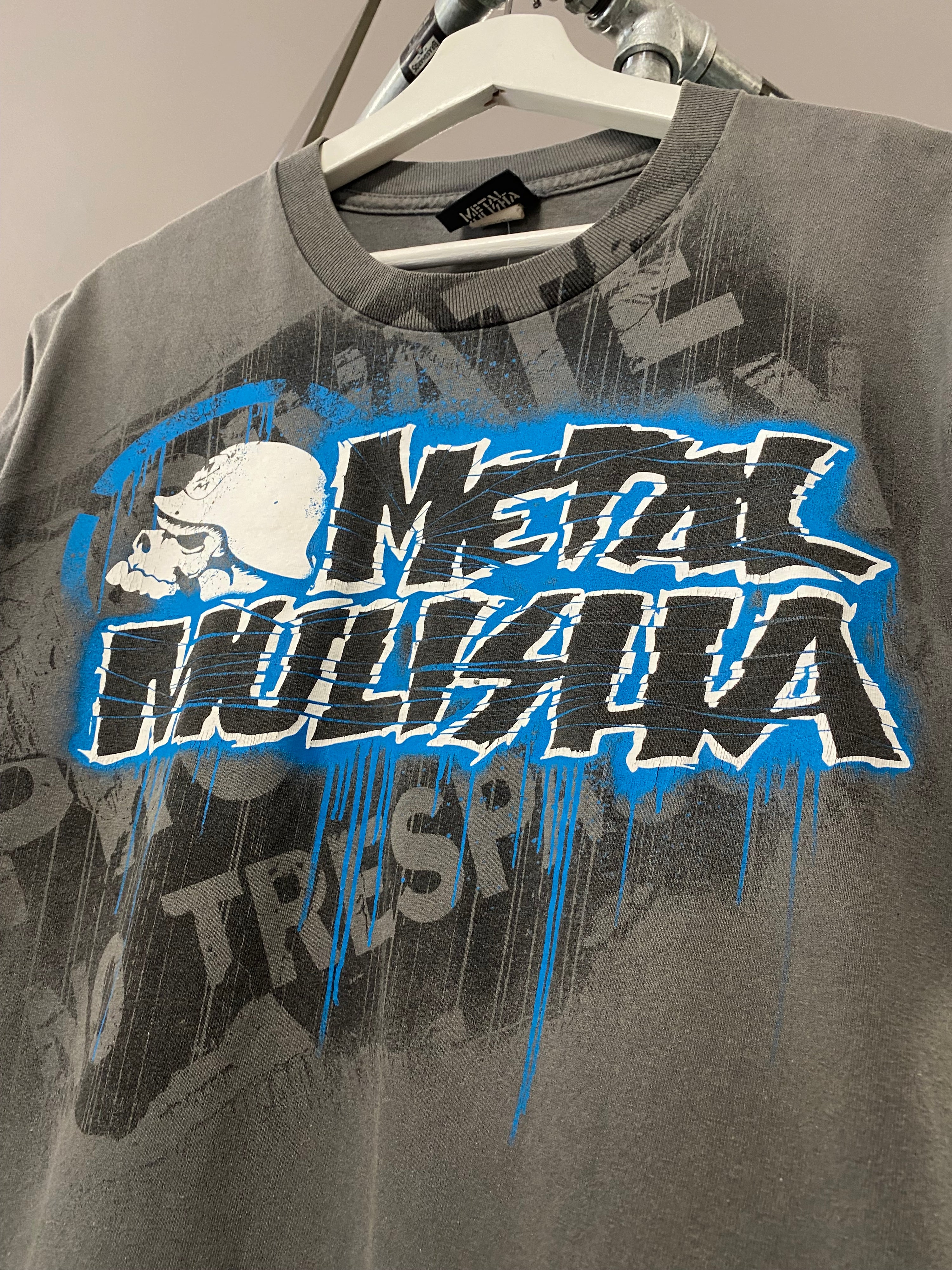 [YXL] 2000s Metal Mulisha Grey Tee