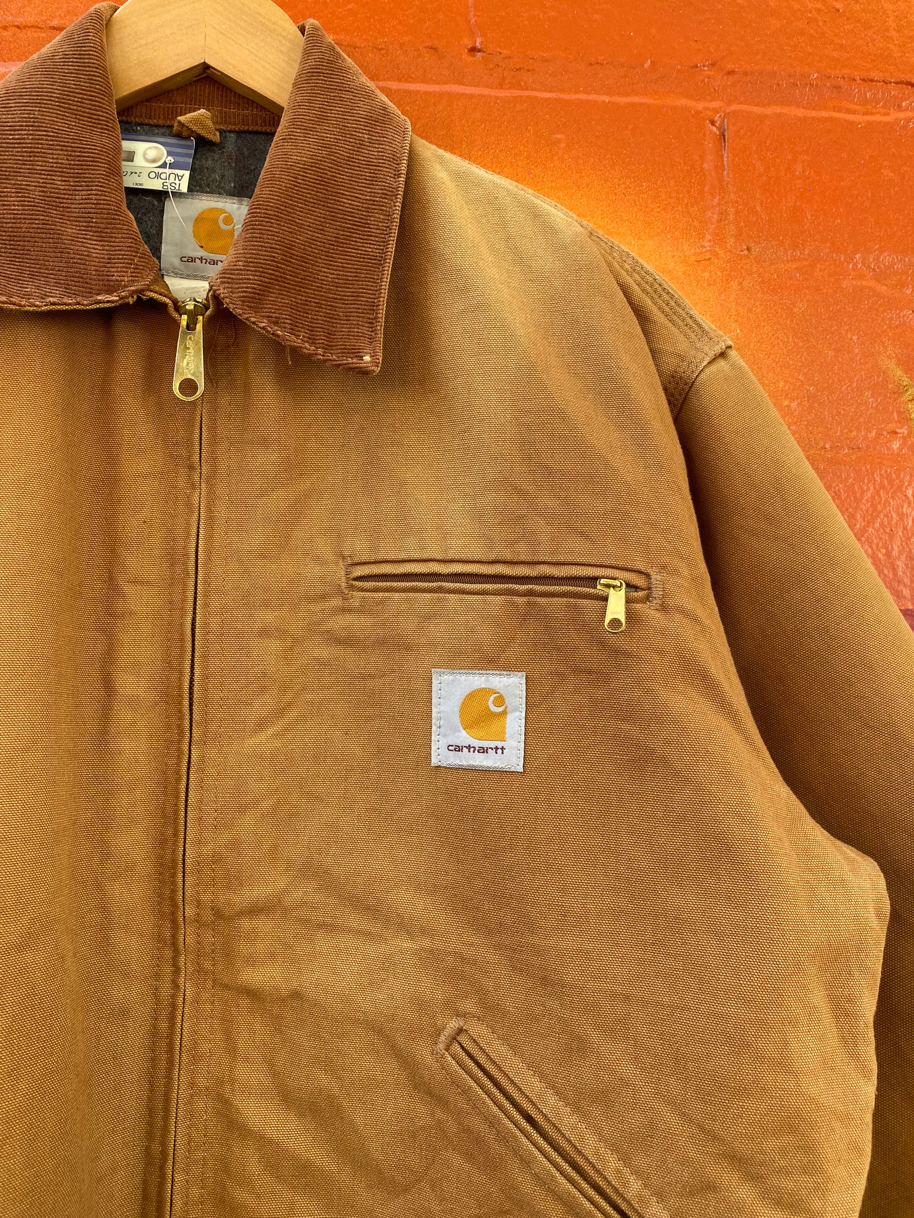 [M/L] Vintage Carhartt Brown Detroit J01 BRN Jacket