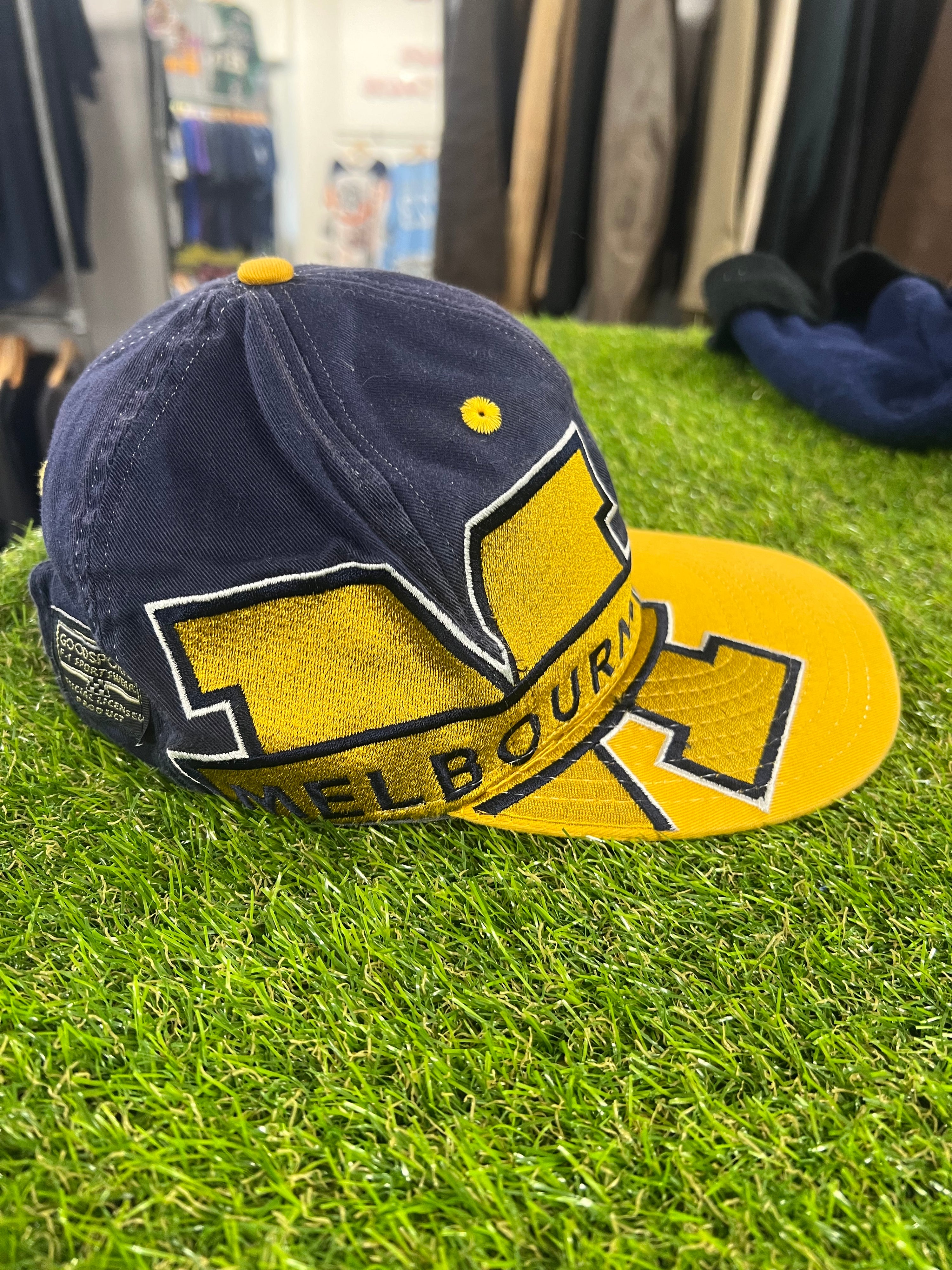Vintage Melbourne F1 Grand Prix Massive Embroidery Cap
