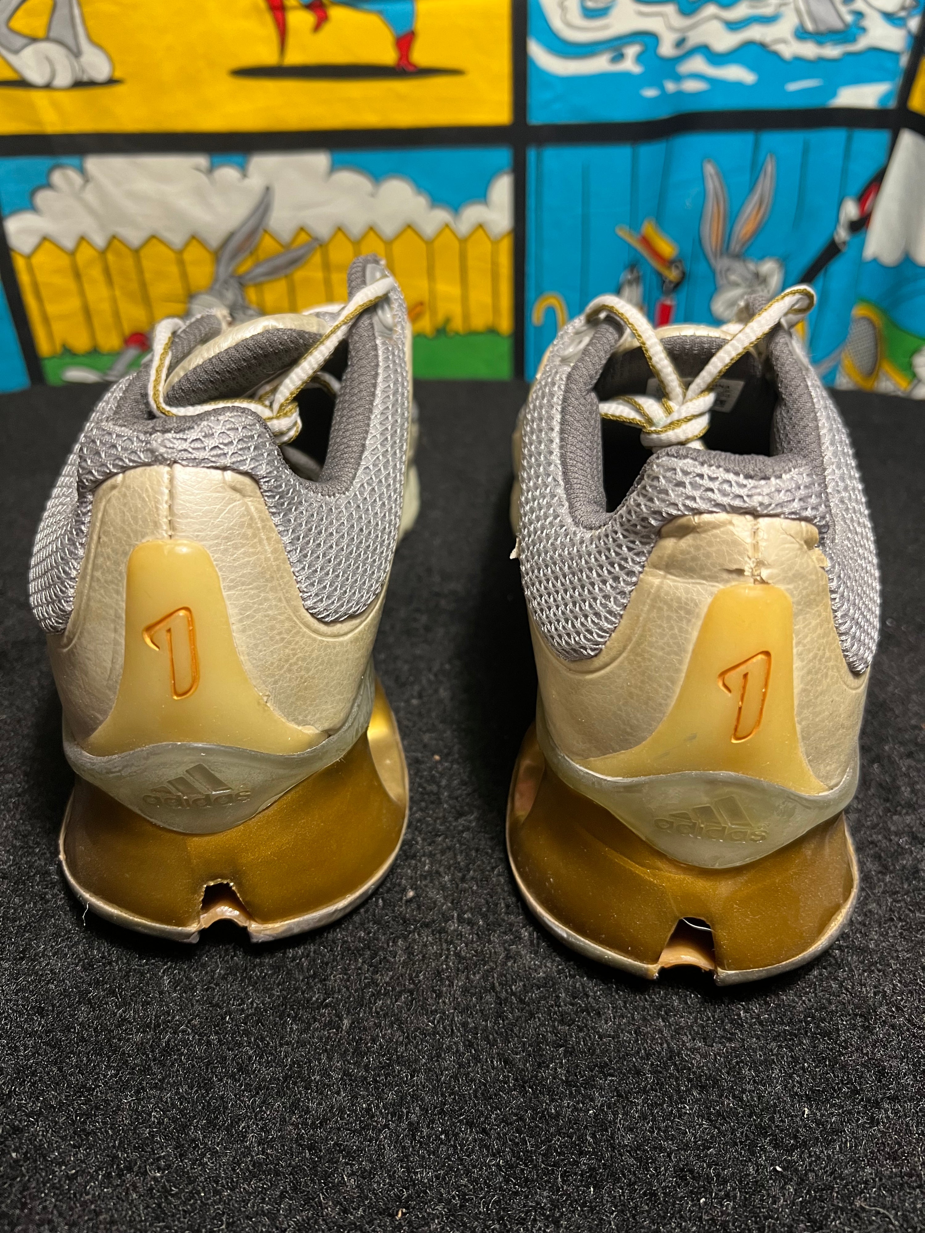 US12 - 2004 Adidas 1 Intelligent Running Shoes USED 690001