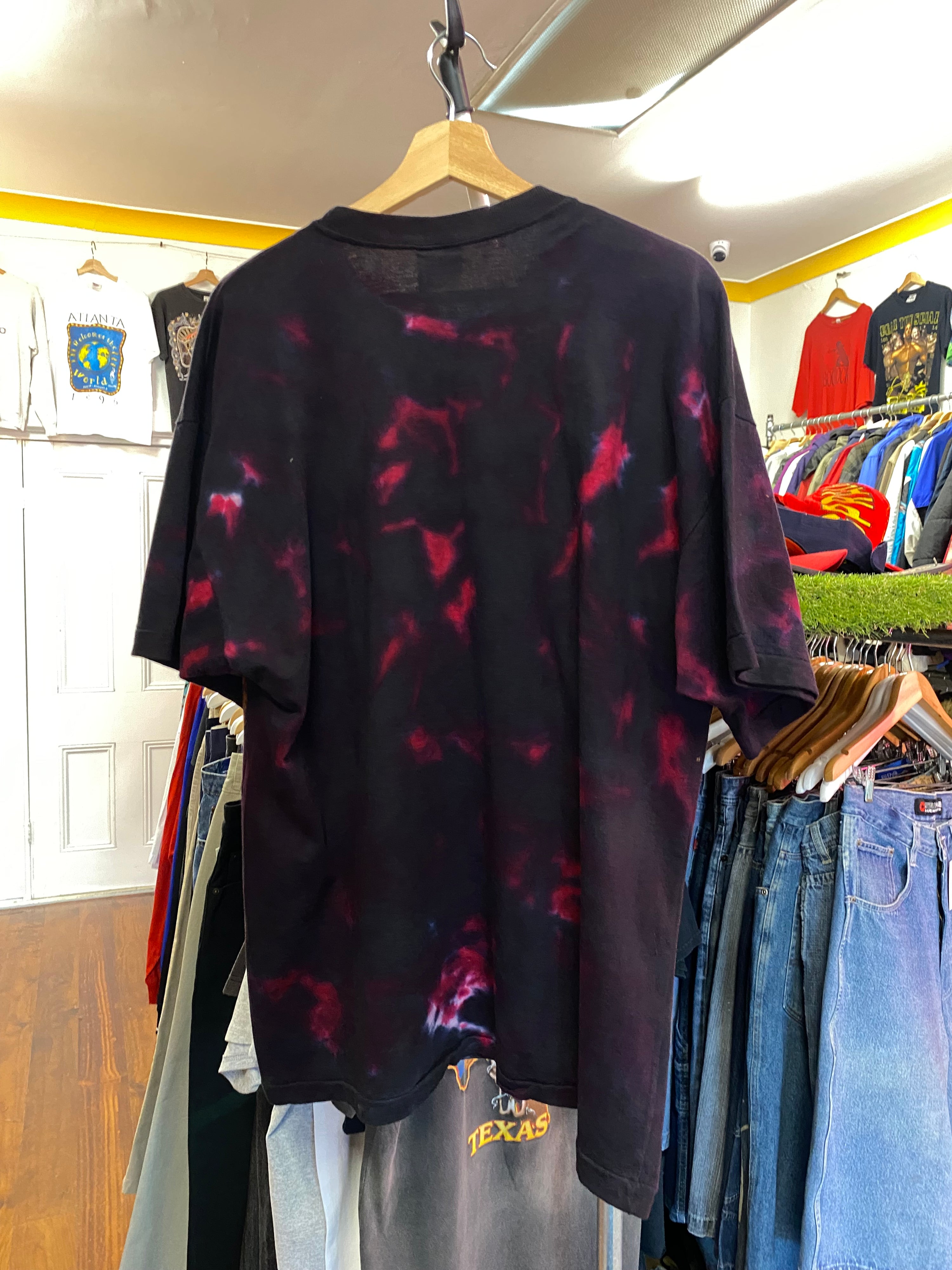 [XL] 1990s Dreamtime Aboriginal Art Tie Die Tee