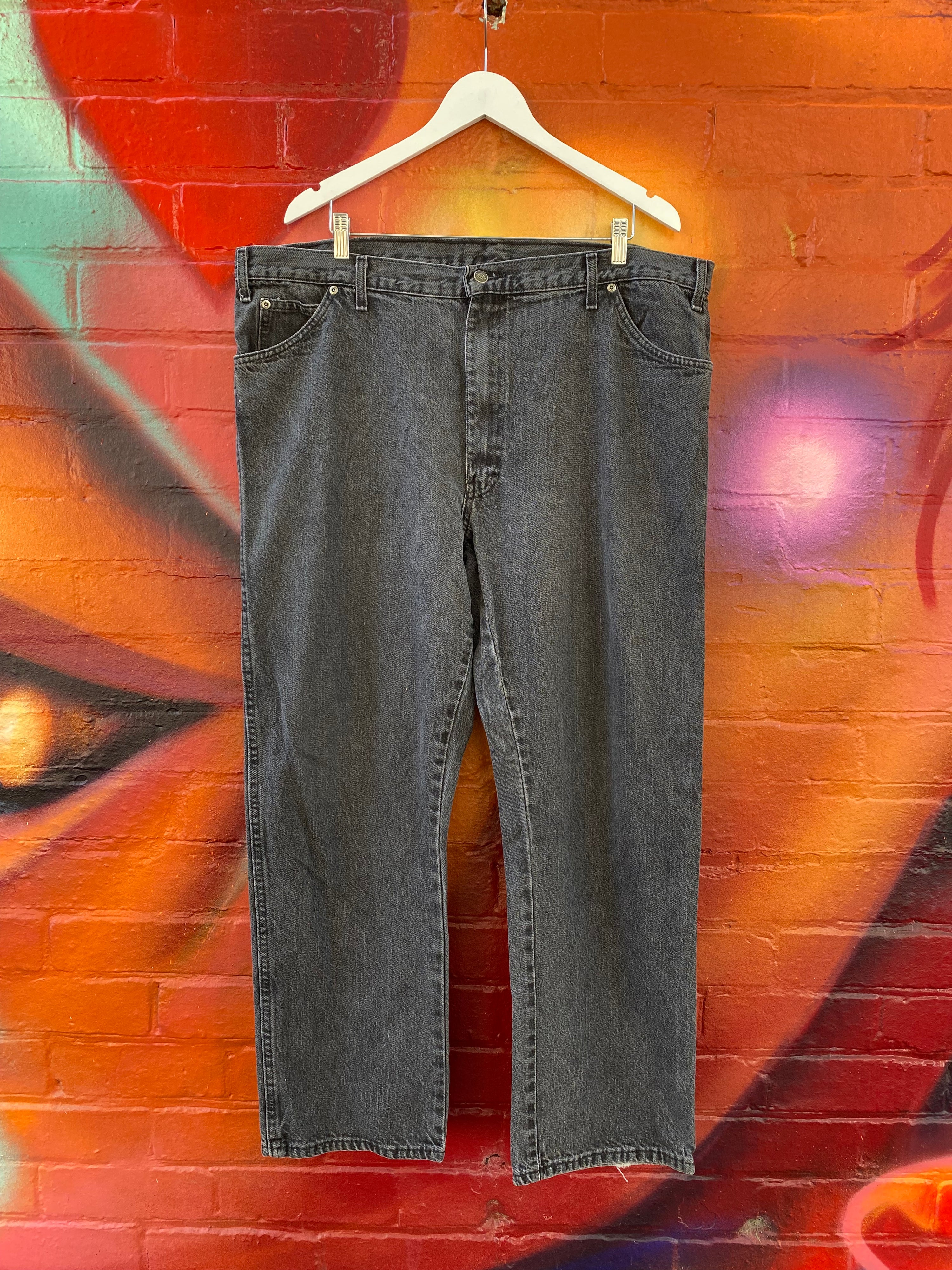 [42] Dickies Faded Black Jeans C993RBK