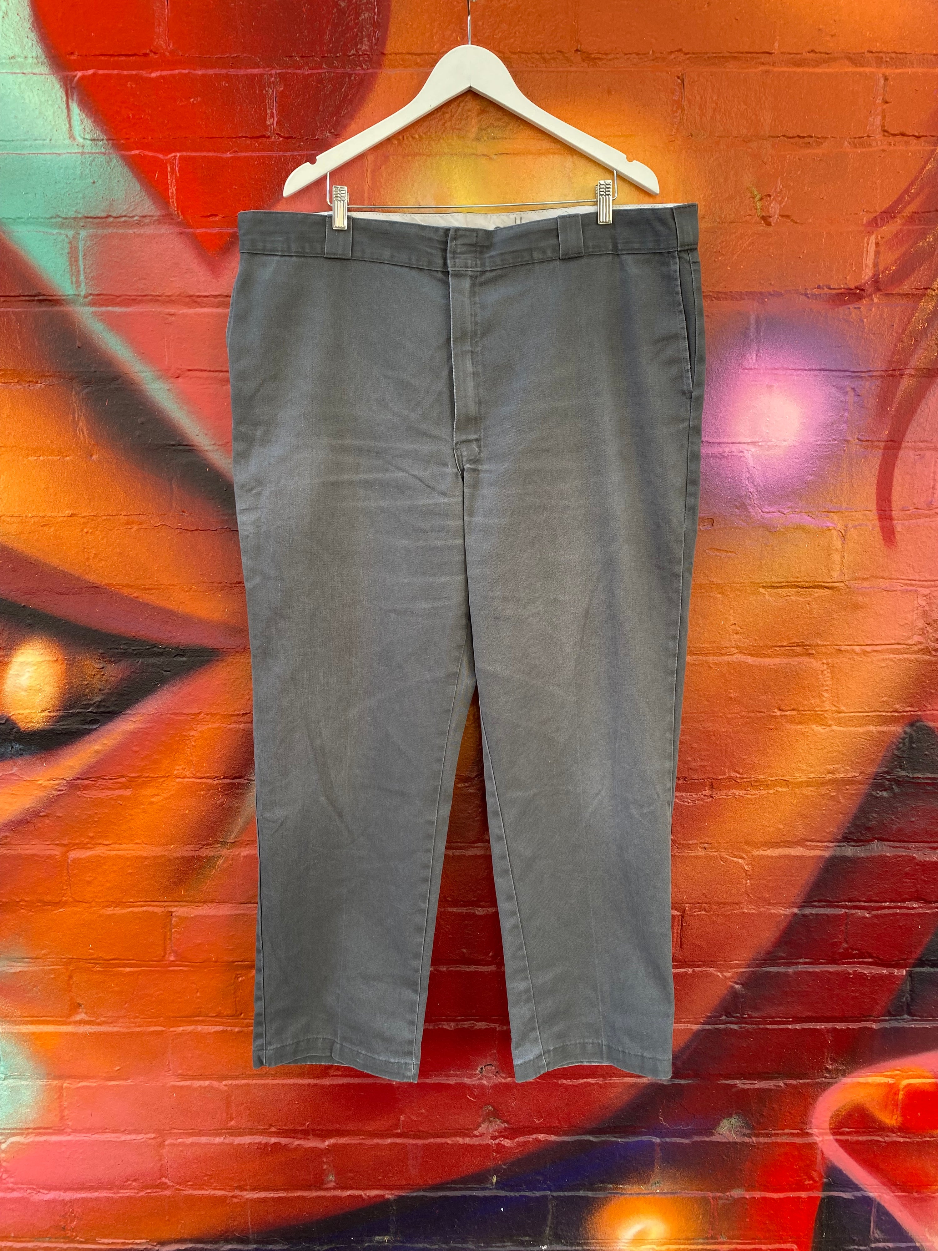 [44] Dickies Grey Work Pants D114
