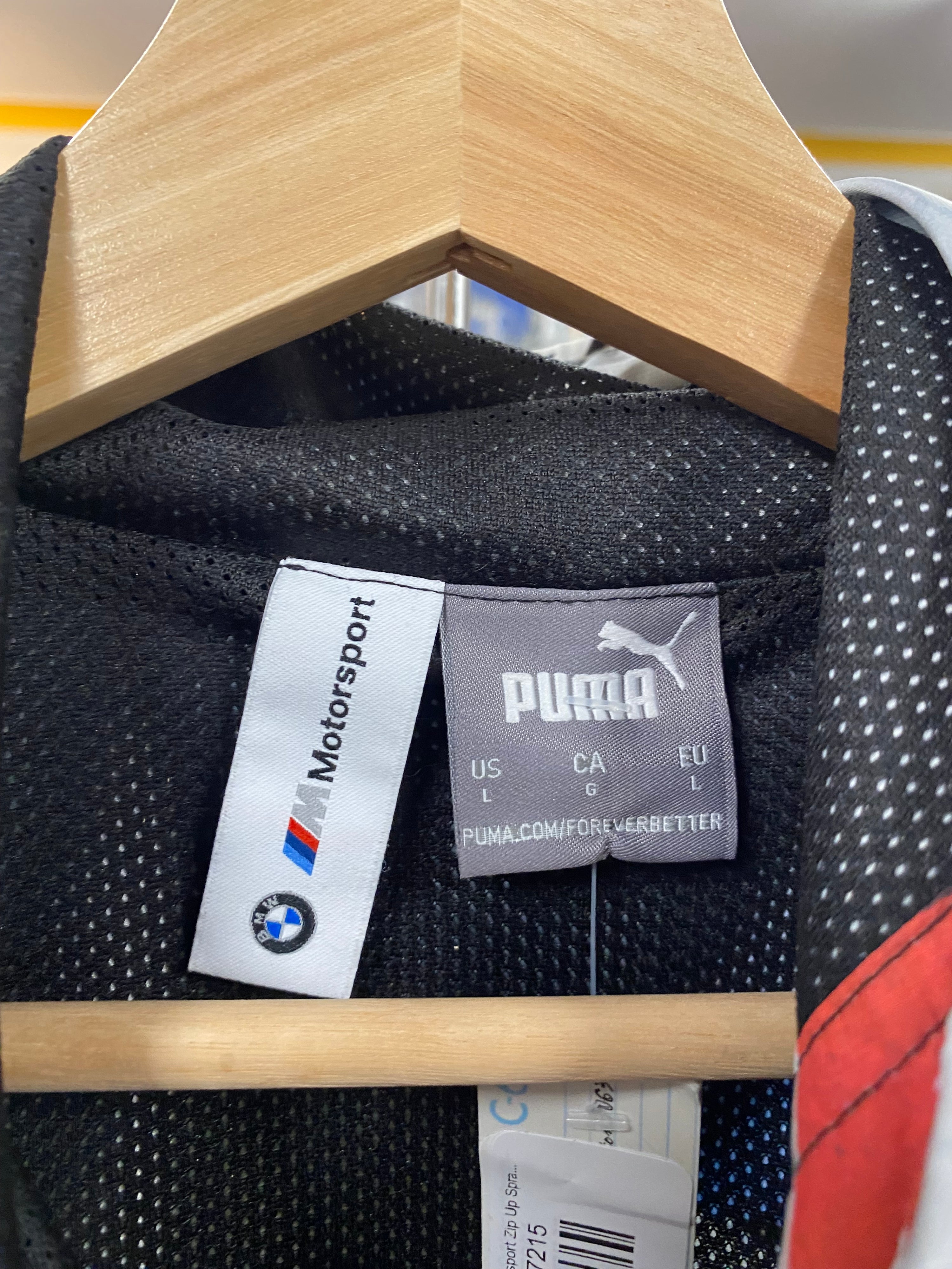 [M] Puma x BMW M Motorsport Zip Up Spray Jacket