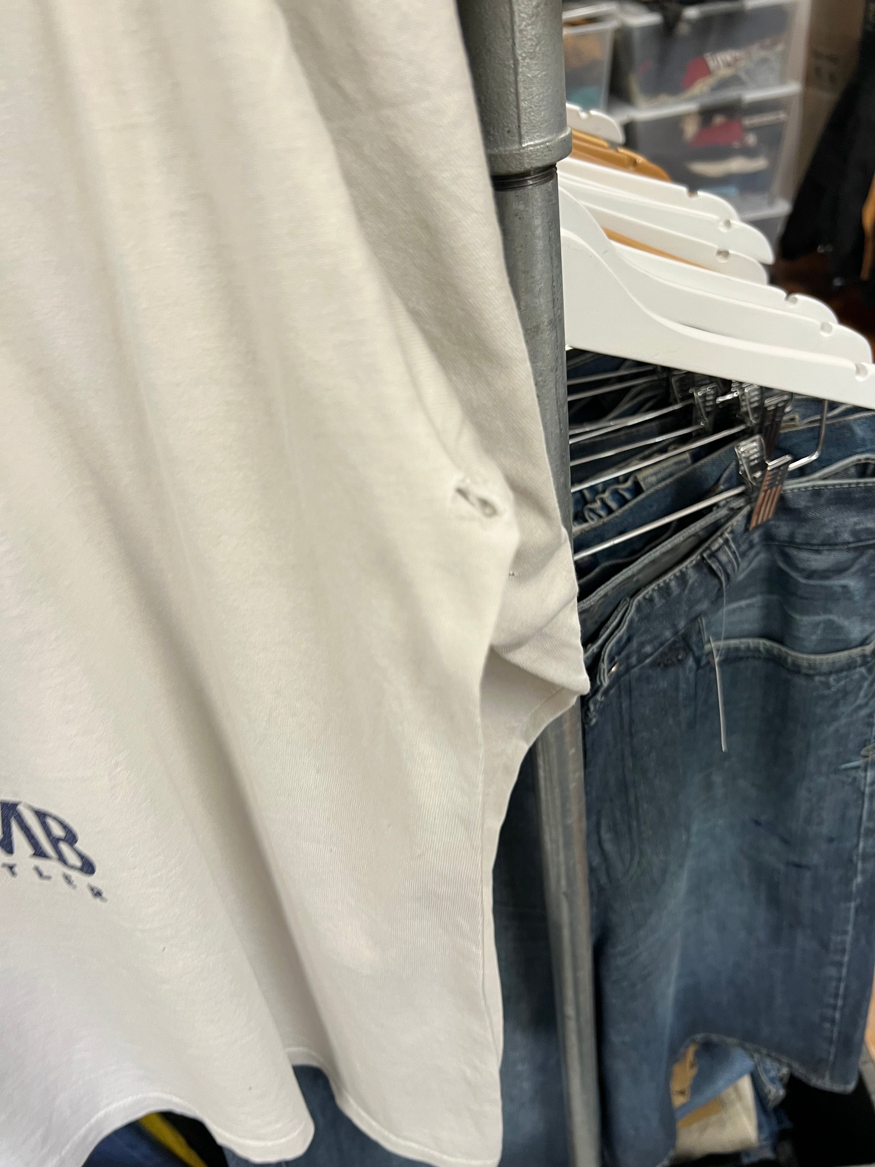 [XL] Distressed Vintage Whistler Skiing LS