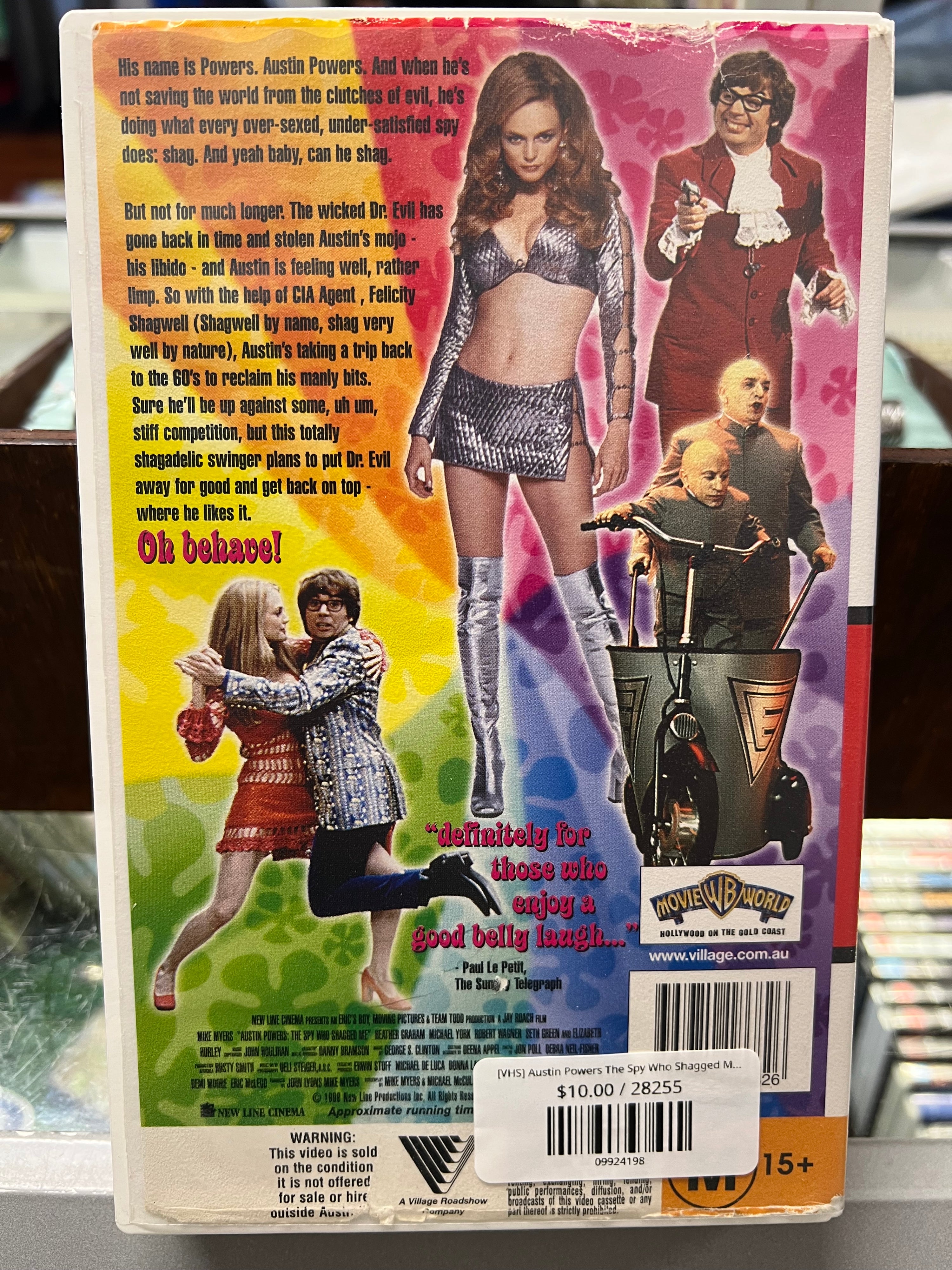 [VHS] Austin Powers The Spy Who Shagged Me Big Box