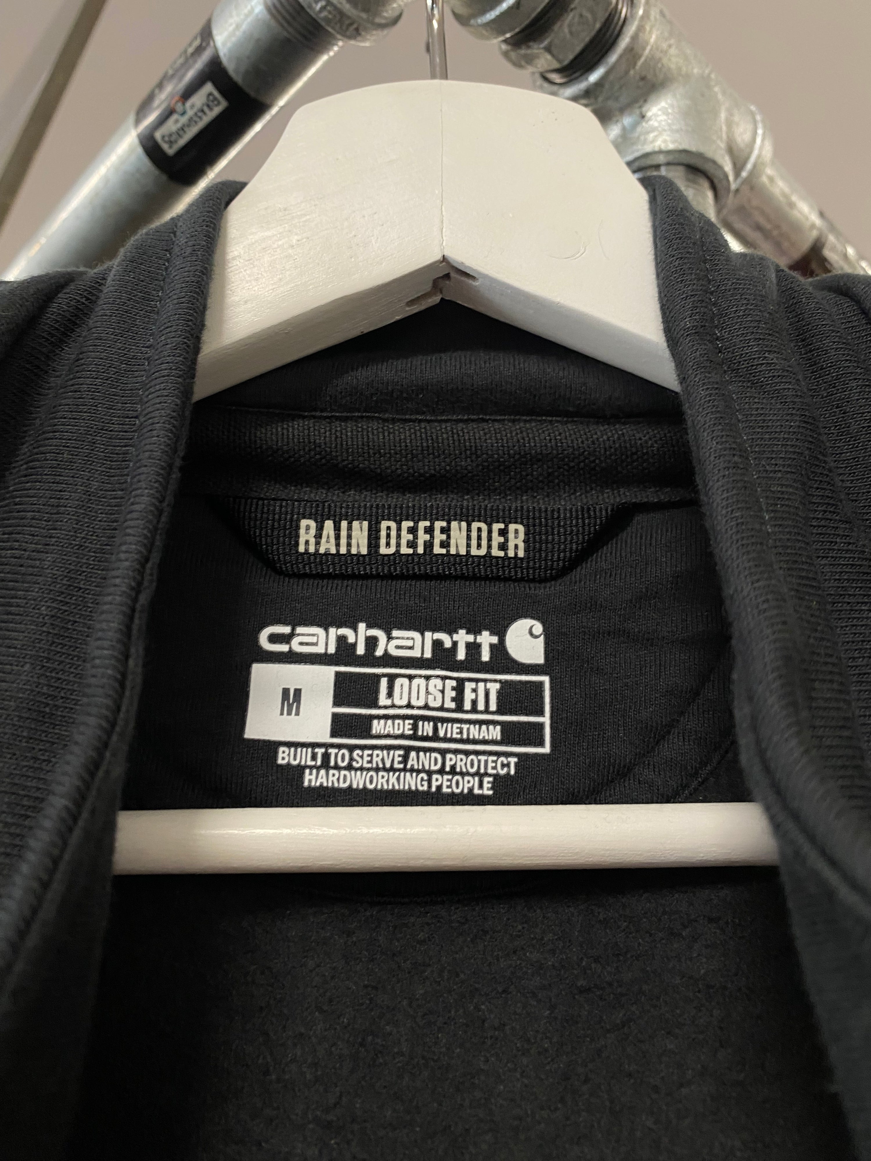 [M] Carhartt 'Bay View Electric' 1/4 Zip Rain Defender Hoodie