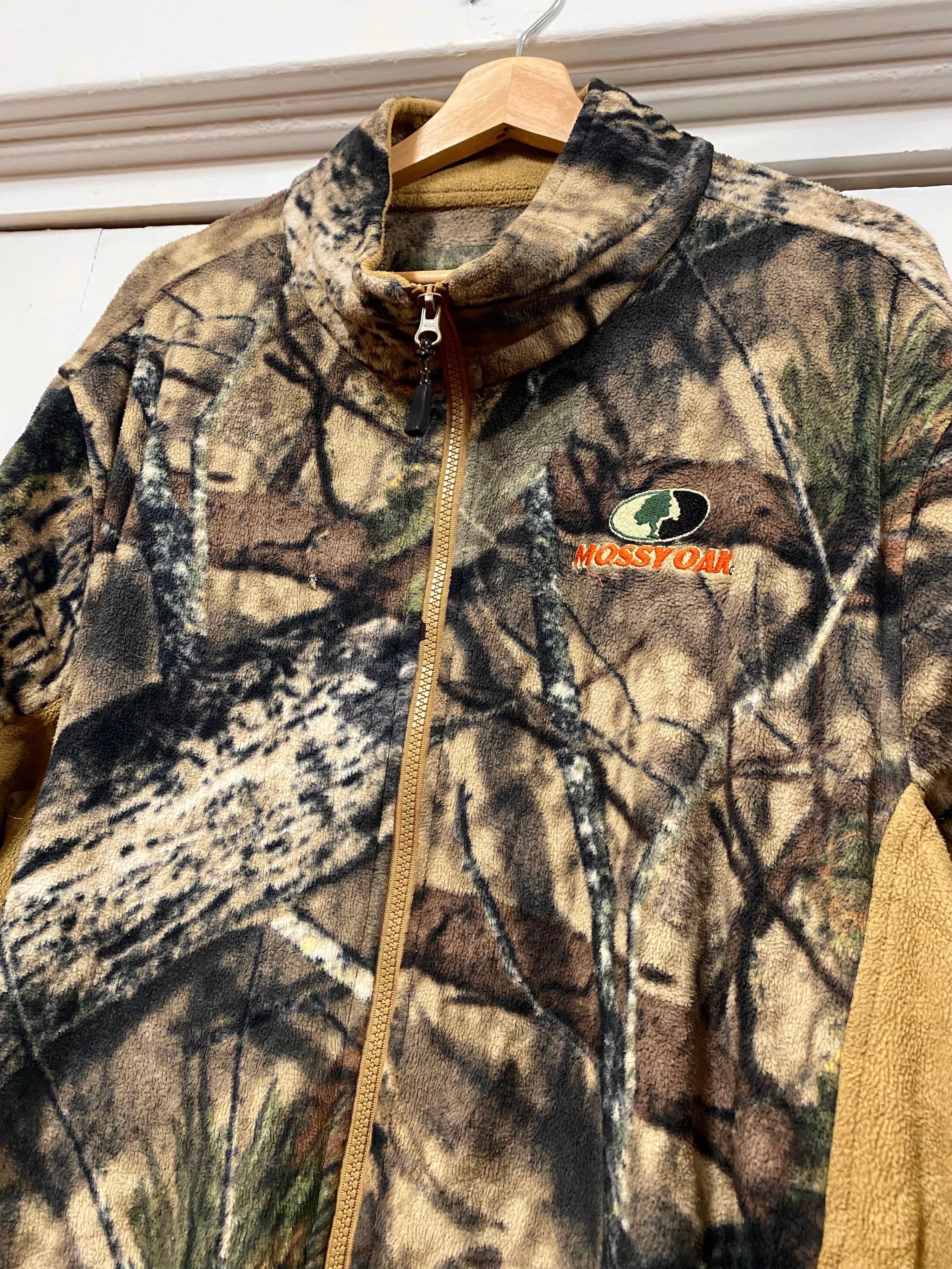 [2XL] Mossy Oak 2 Tone Camo Fleece