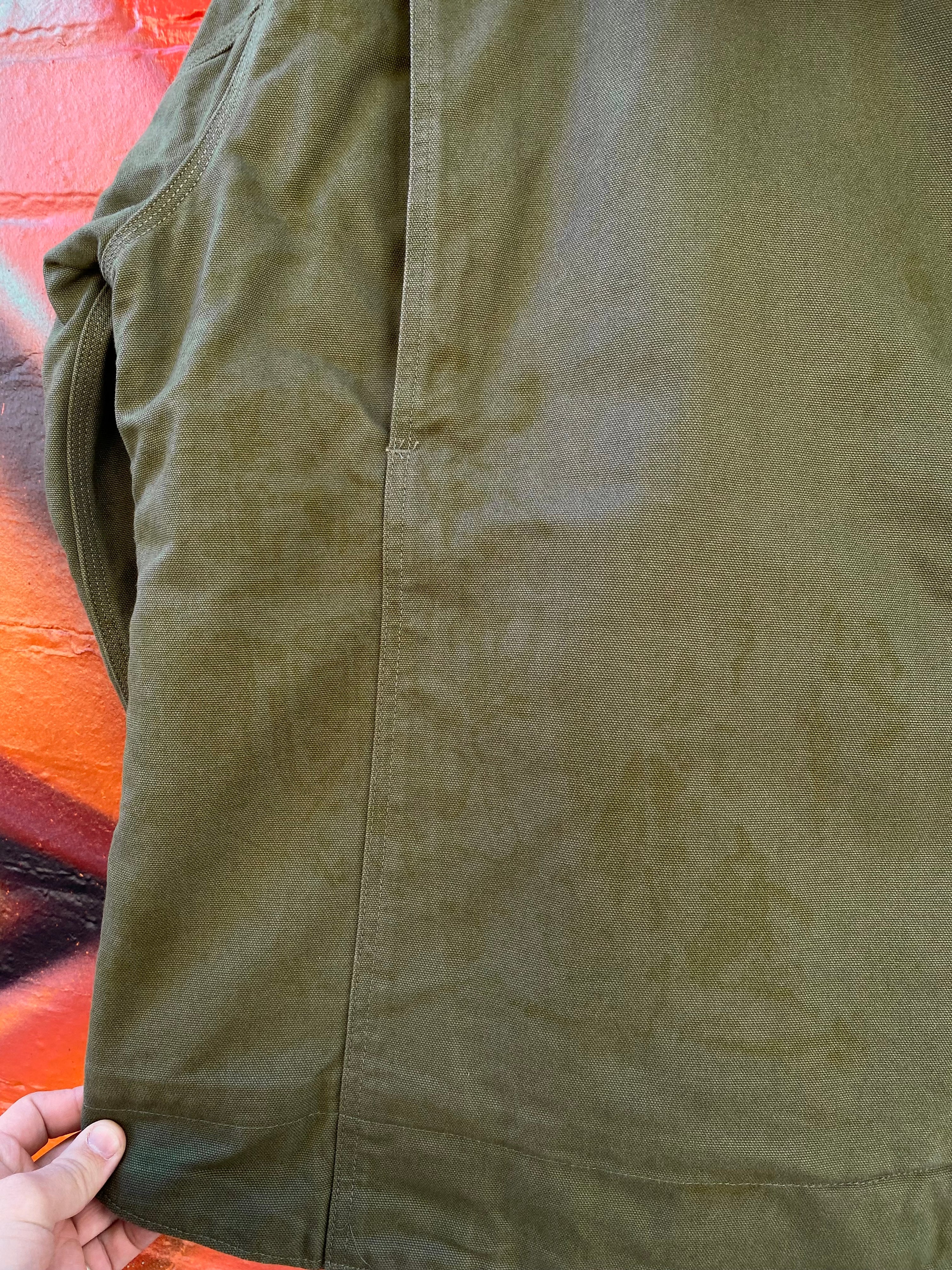 [M] Carhartt Forest Green Sherpa Lined Active Jacket