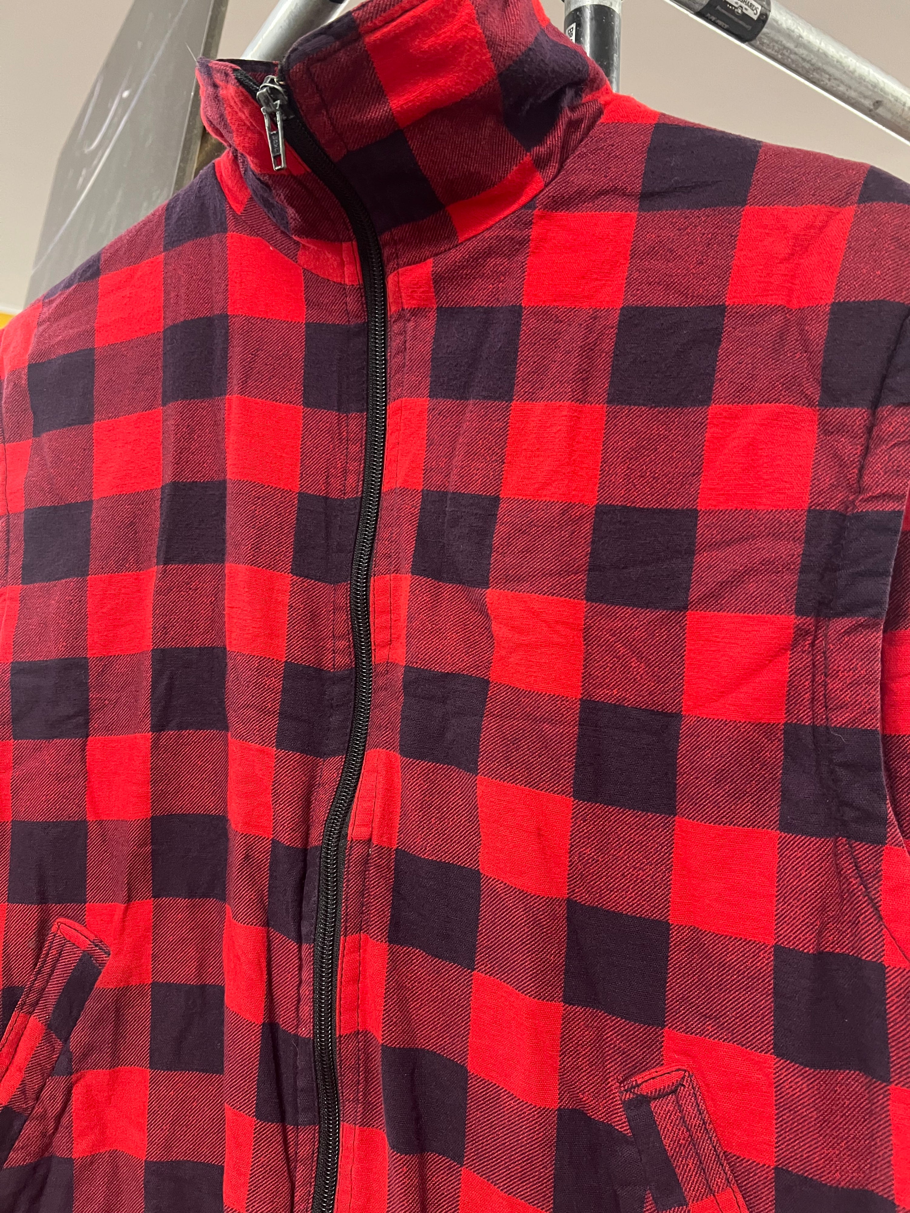 [M] Vintage Dickies Red Flanny Vest