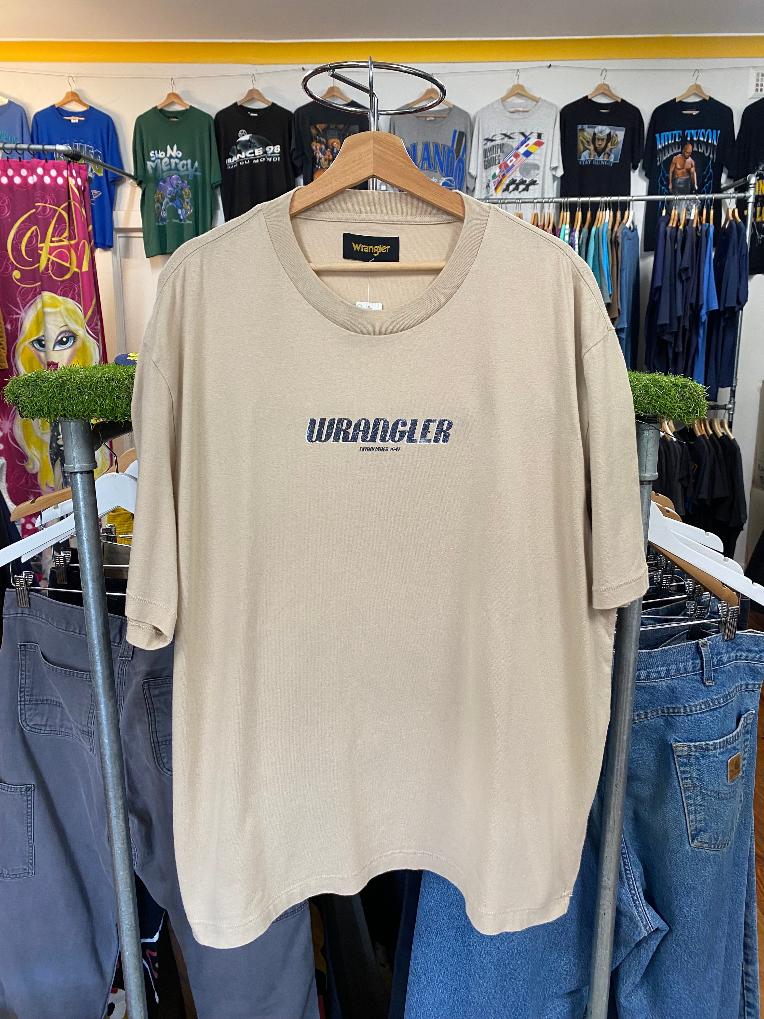 [XL] Wrangler Est 1941 Tan Tshirt