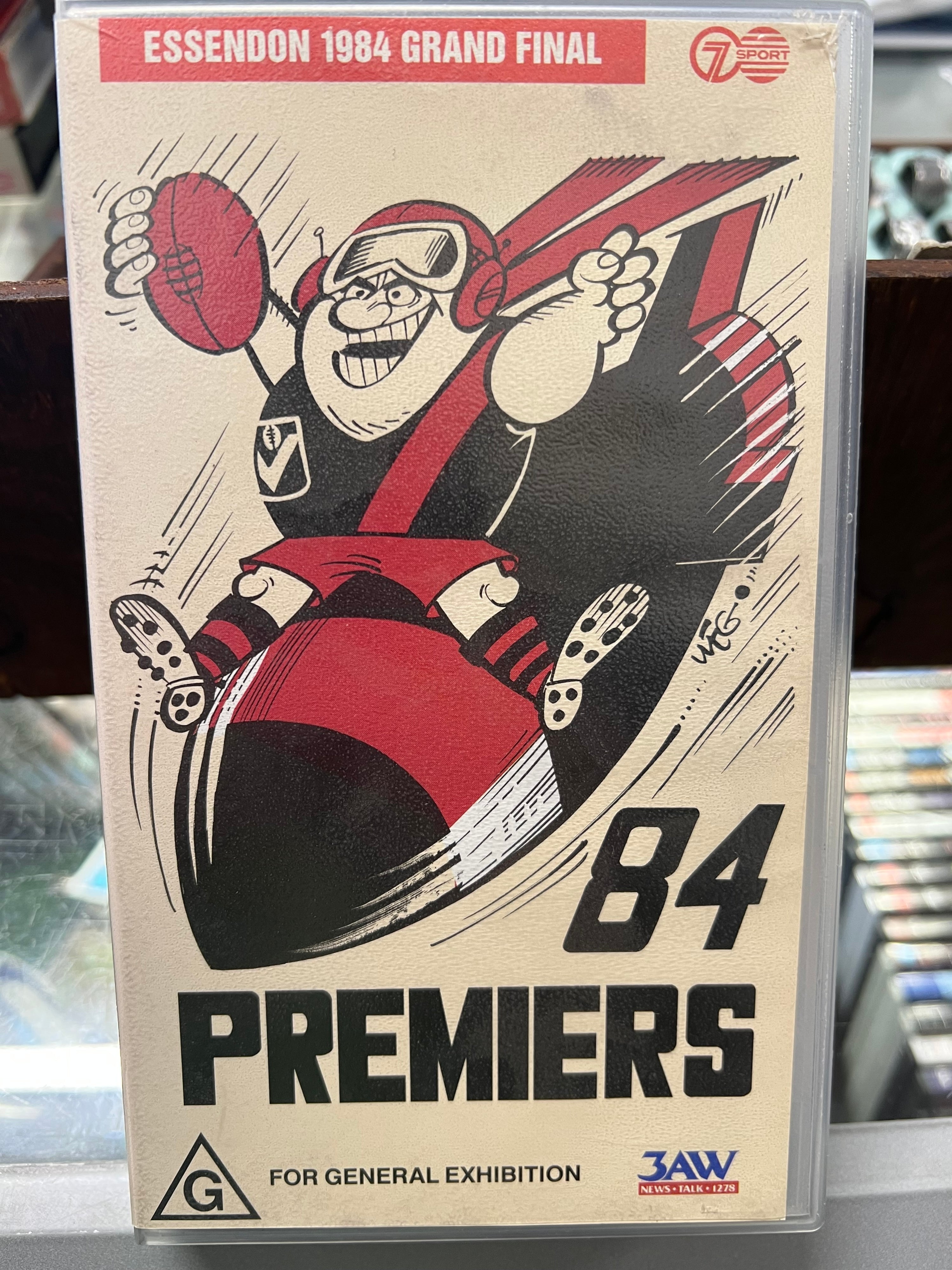 VHS 1984 Essendon Bombers Grand Final Game