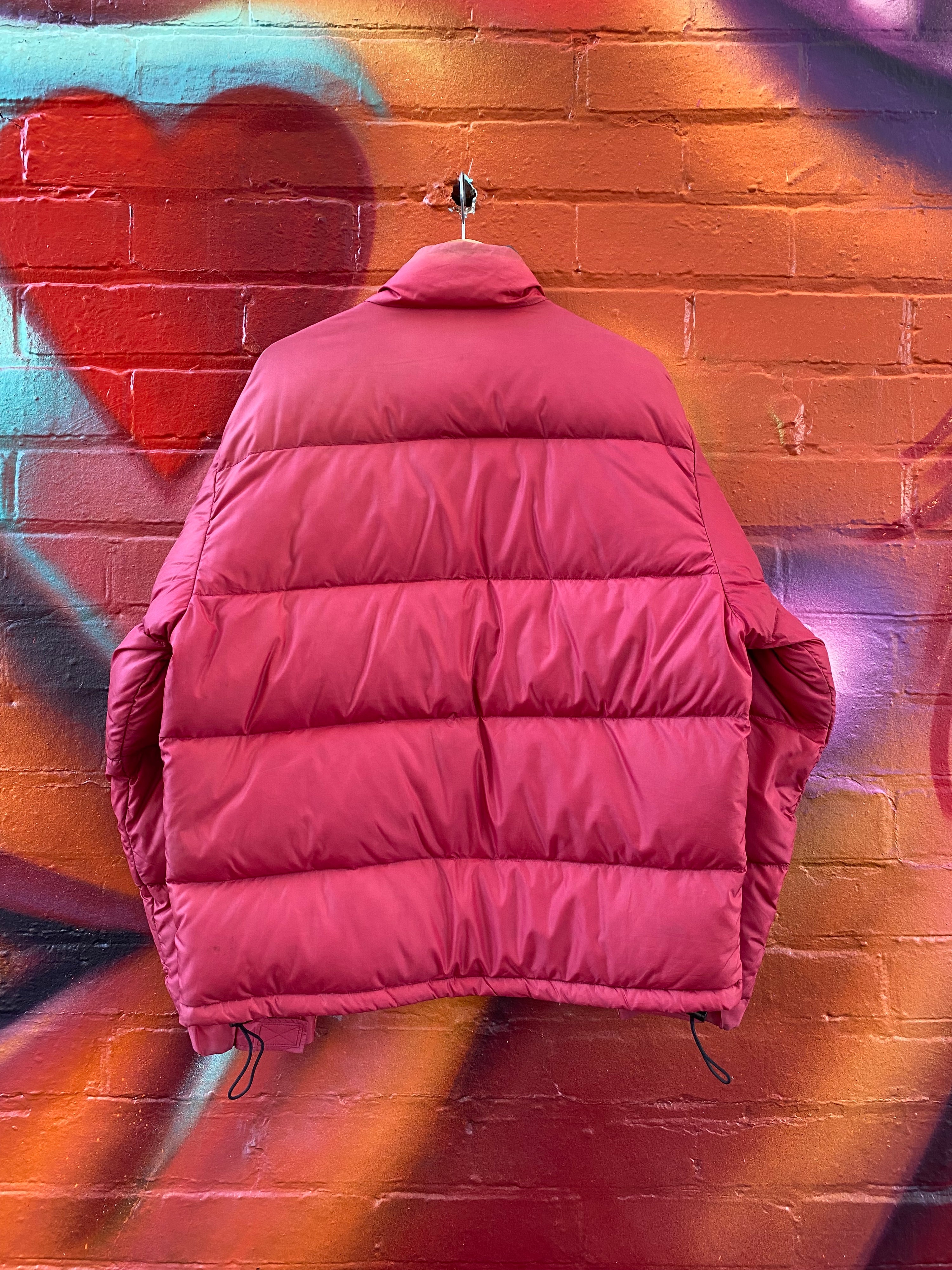 [M] L.L.Bean Red Puffer Jacket