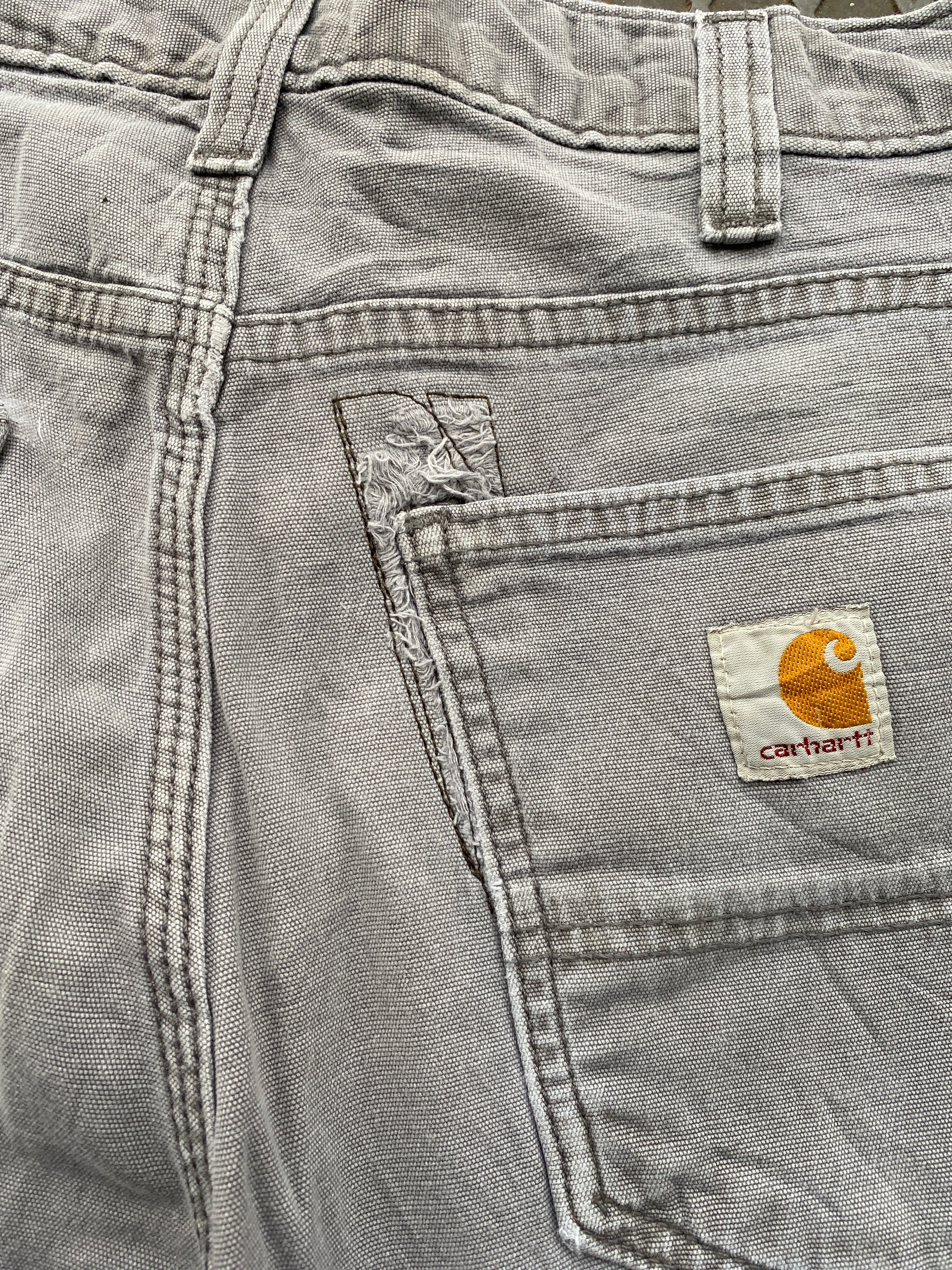 34 - Carhartt Pants Grey Relaxed Fit P101