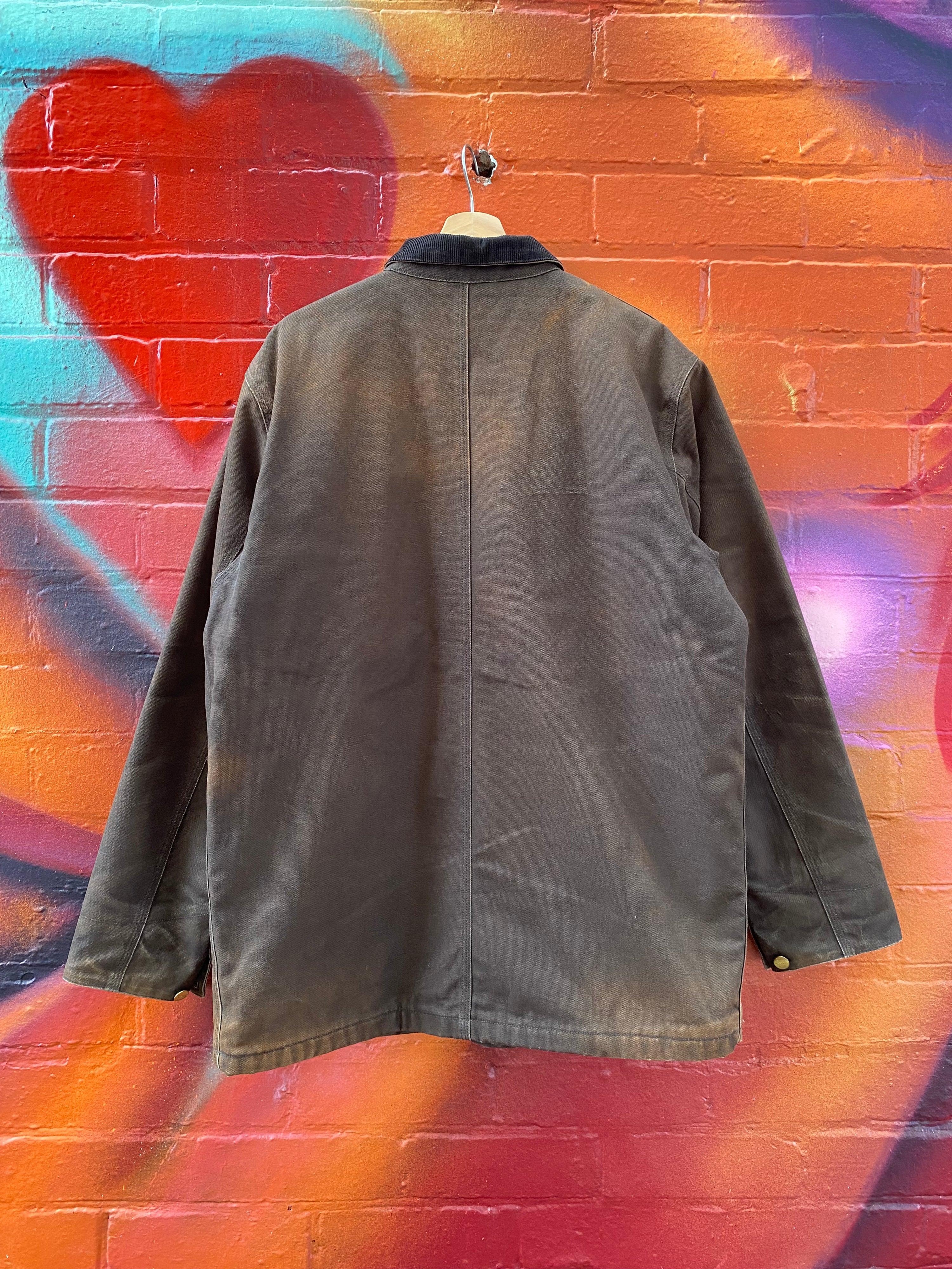 [2XL] Carhartt WIP Brown Michigan Chore Jacket