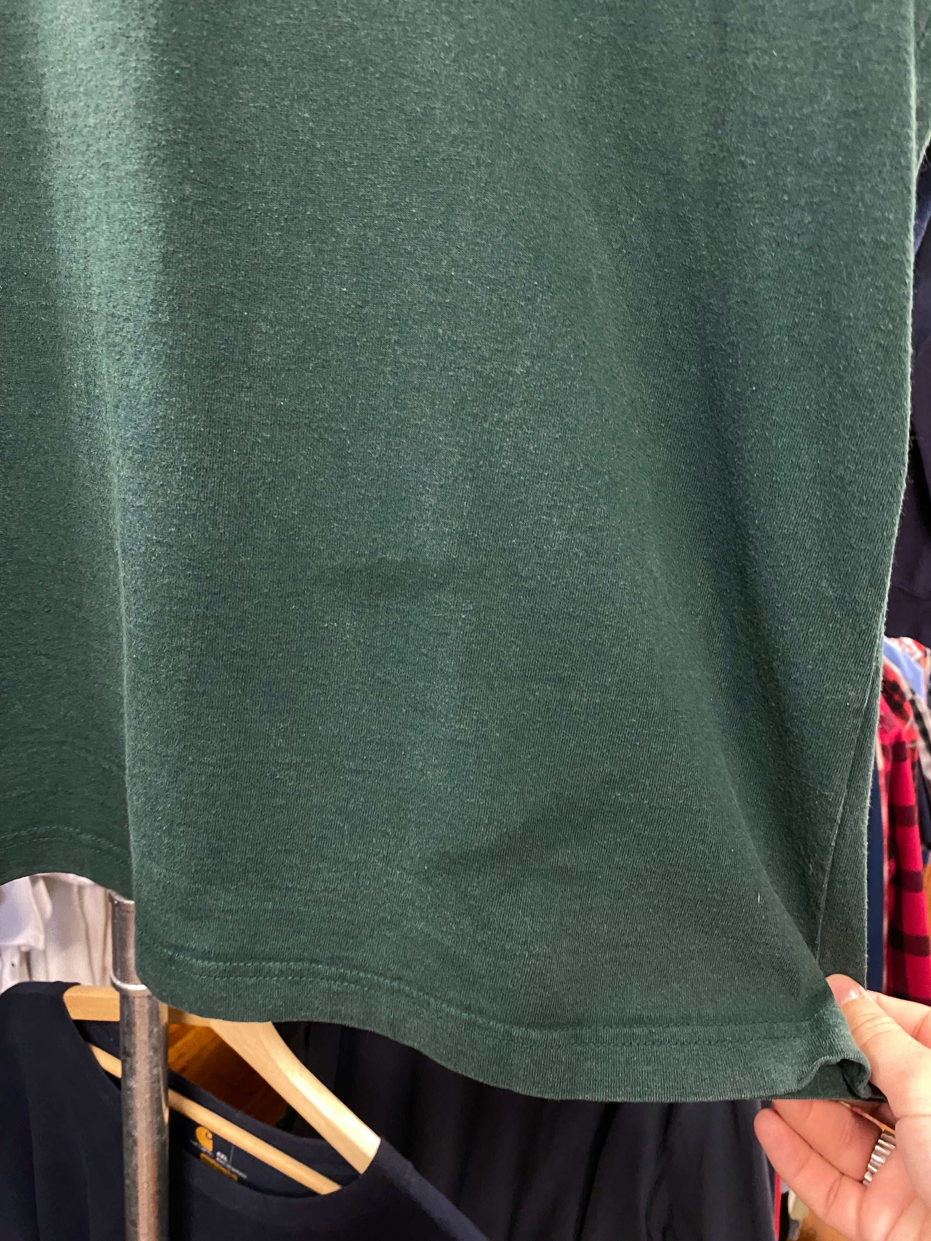 2XL - Forest Green Carhartt Pocket Tee