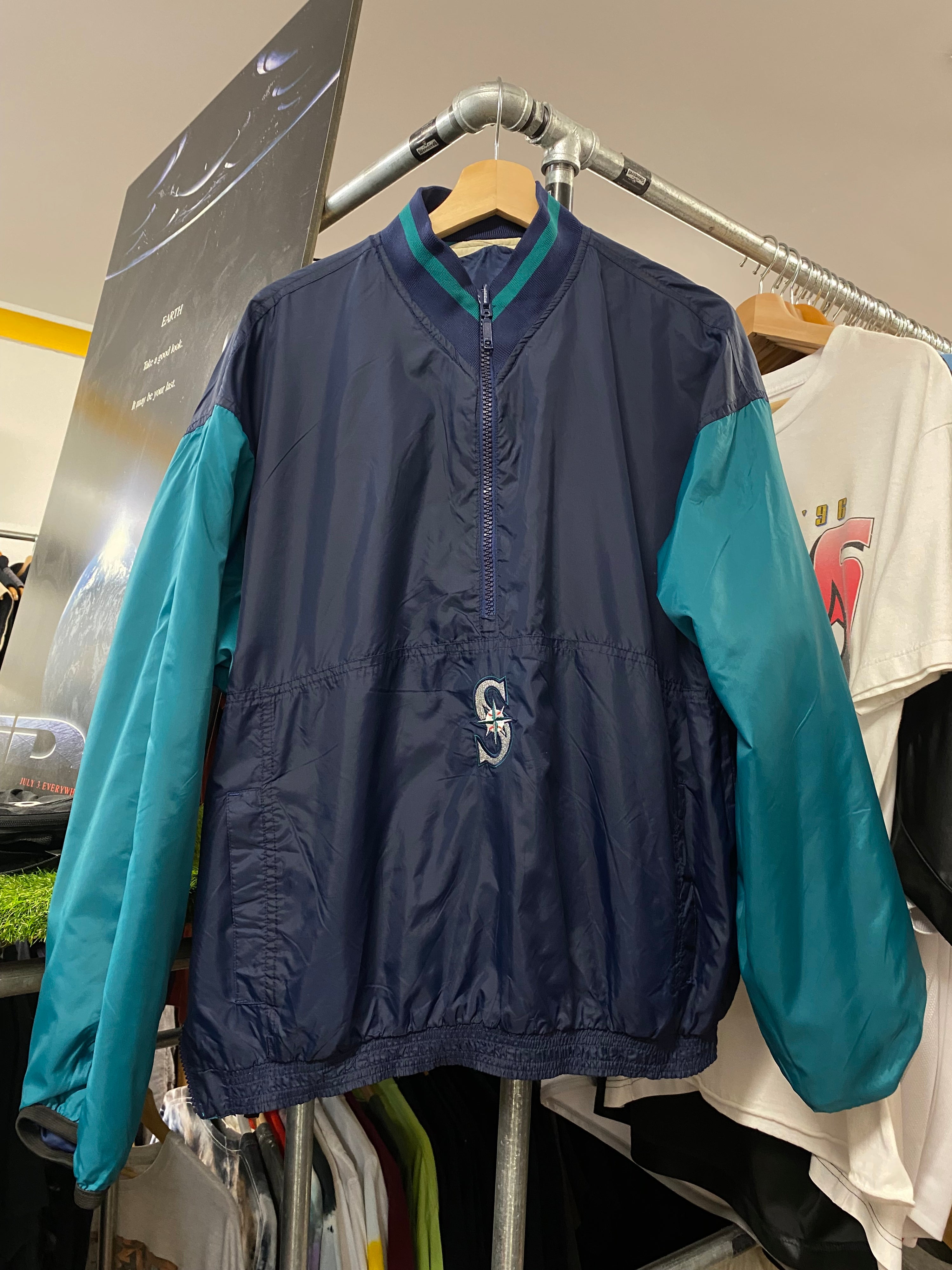 [M] Seattle Seahawks Reversable Windbreaker