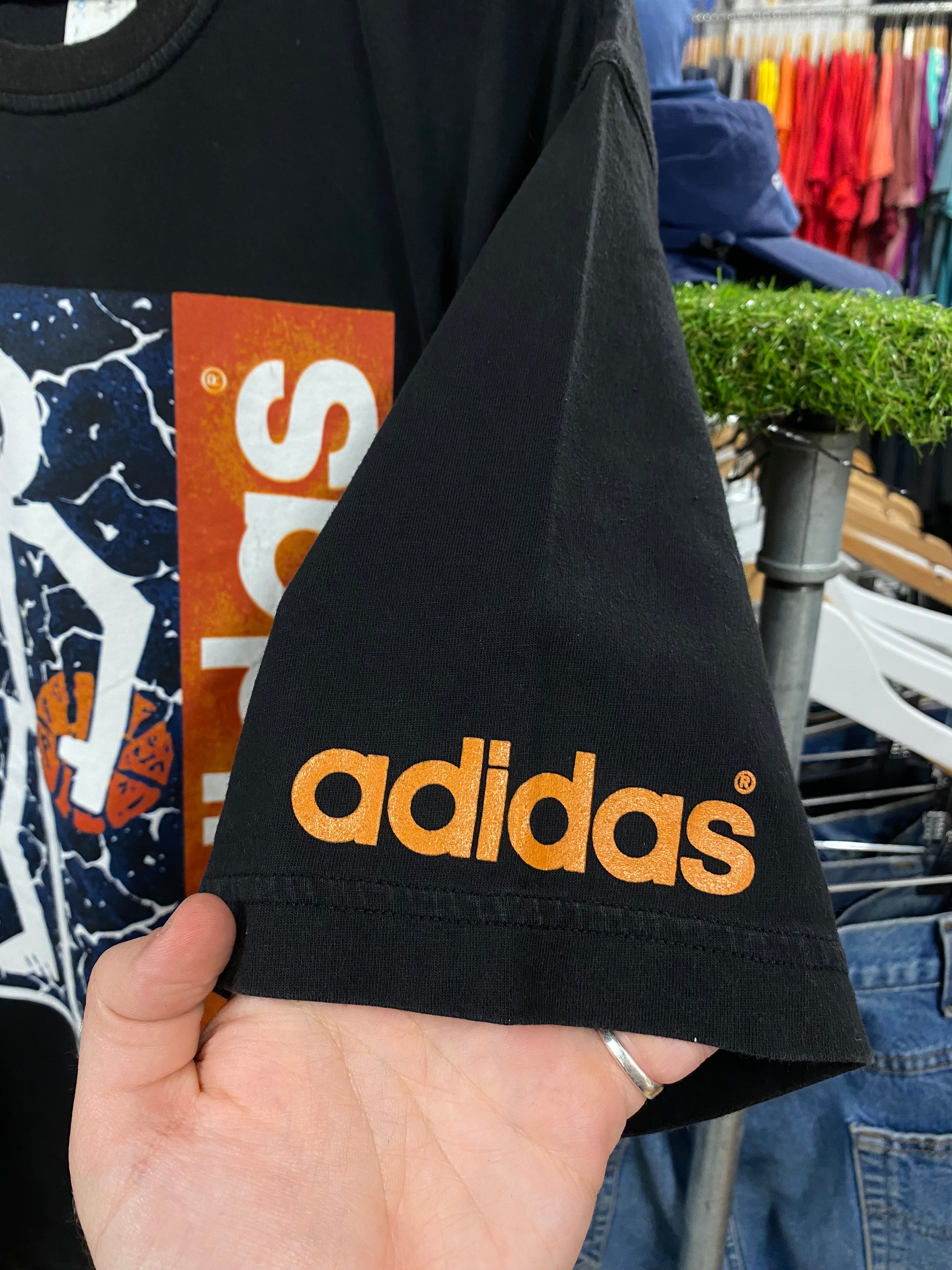 XL - 2000s Adidas Streetball DS Black Tee