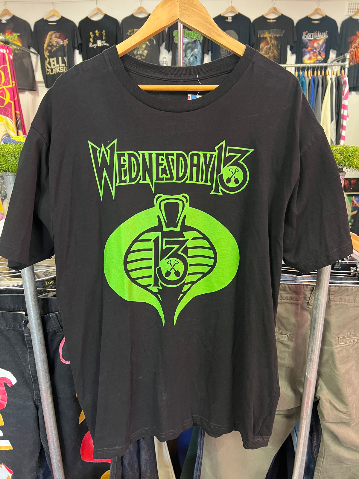 [XL] Wednesday 13 Necrophaze 2019 Double Sided Tour Tshirt