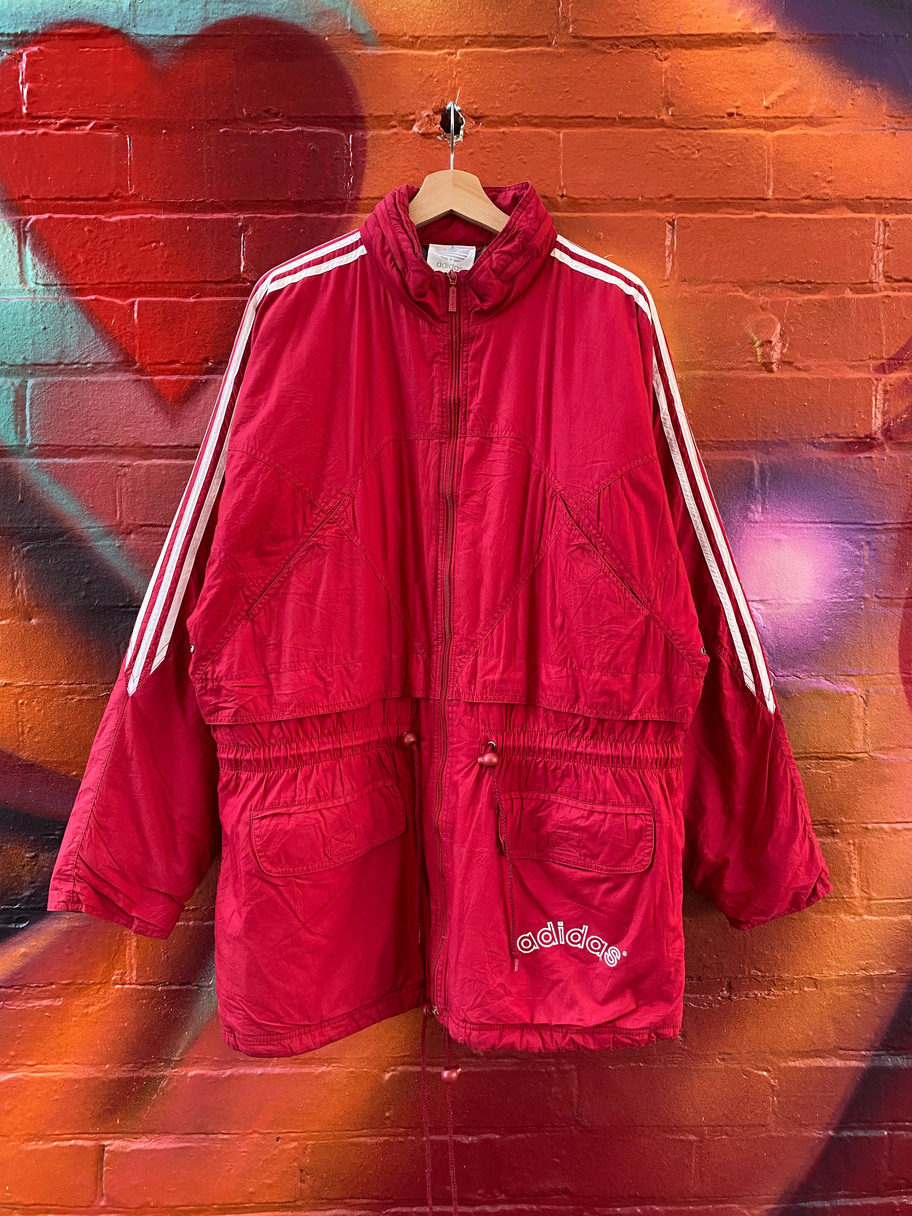 [M/L] Adidas Red Ski Jacket
