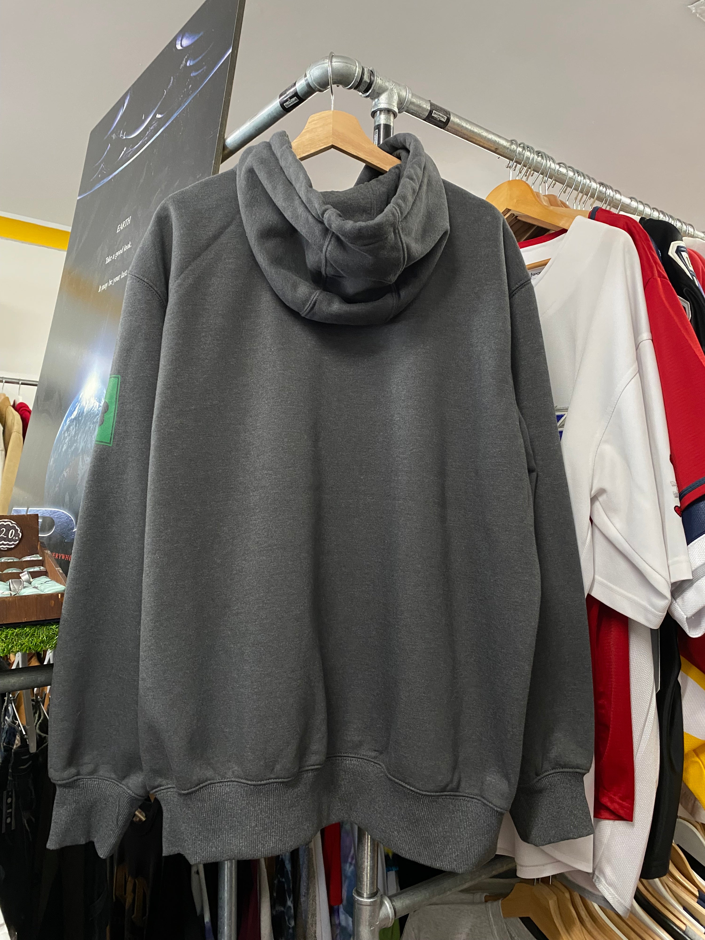 [XL] Carhartt 'Fenagh Engineering' Rain Defencer Grey Zip Up Hoodie