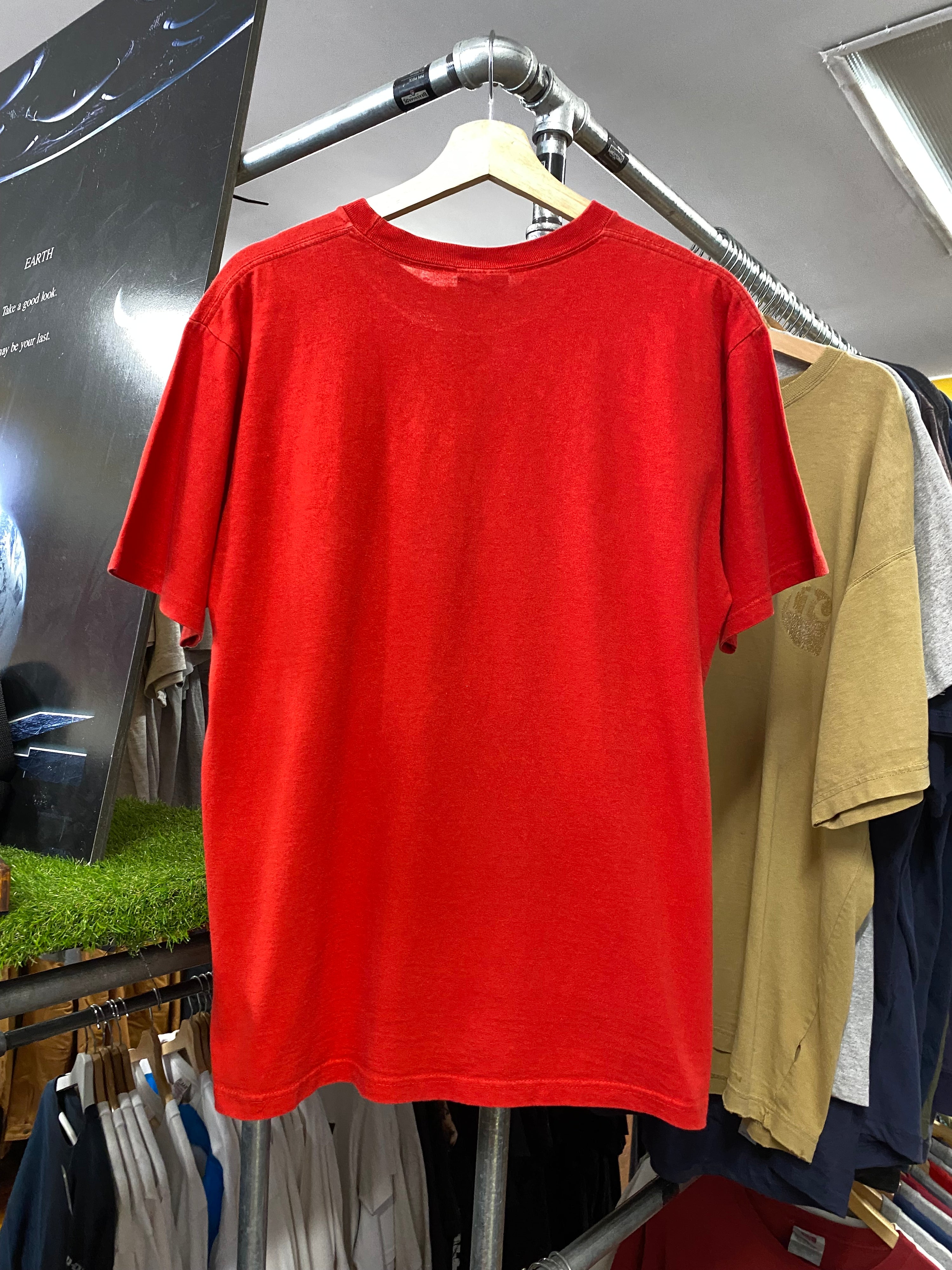 M - Vintage Nike Soccer Red Tee