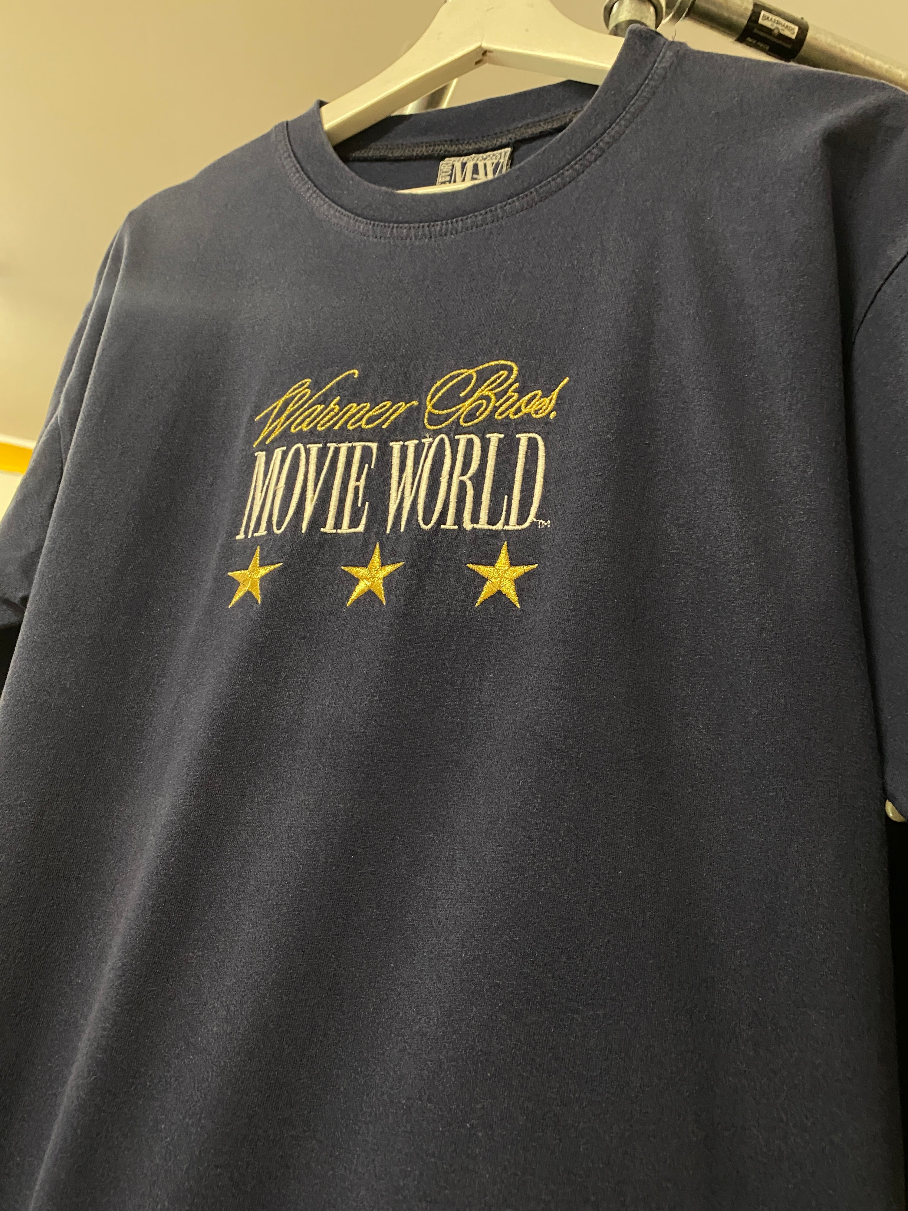 L - 1997 Movie World Embroidered Tee