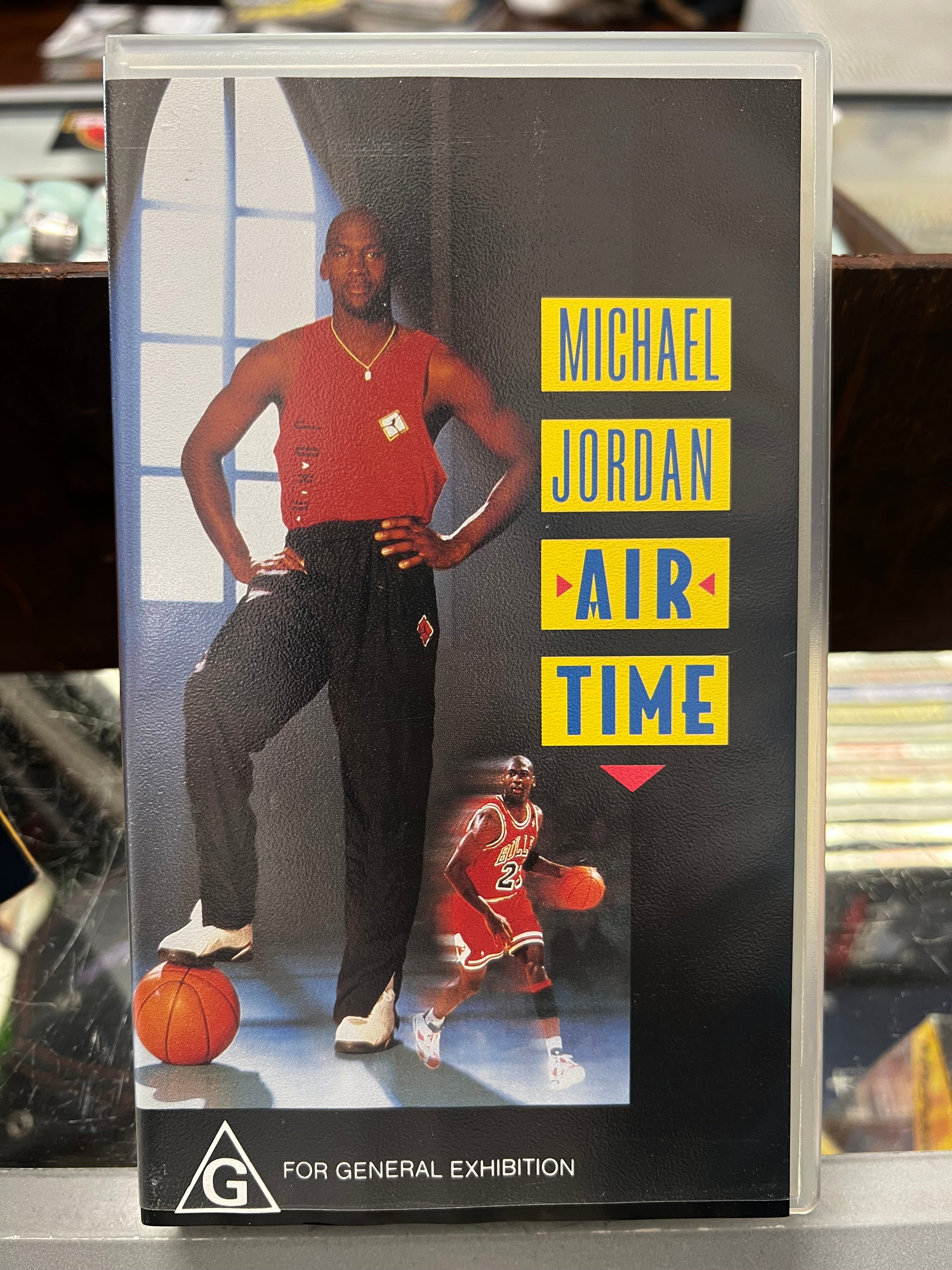 [VHS] Michael Jordan Come Fly With ME & Air Time Double Feature