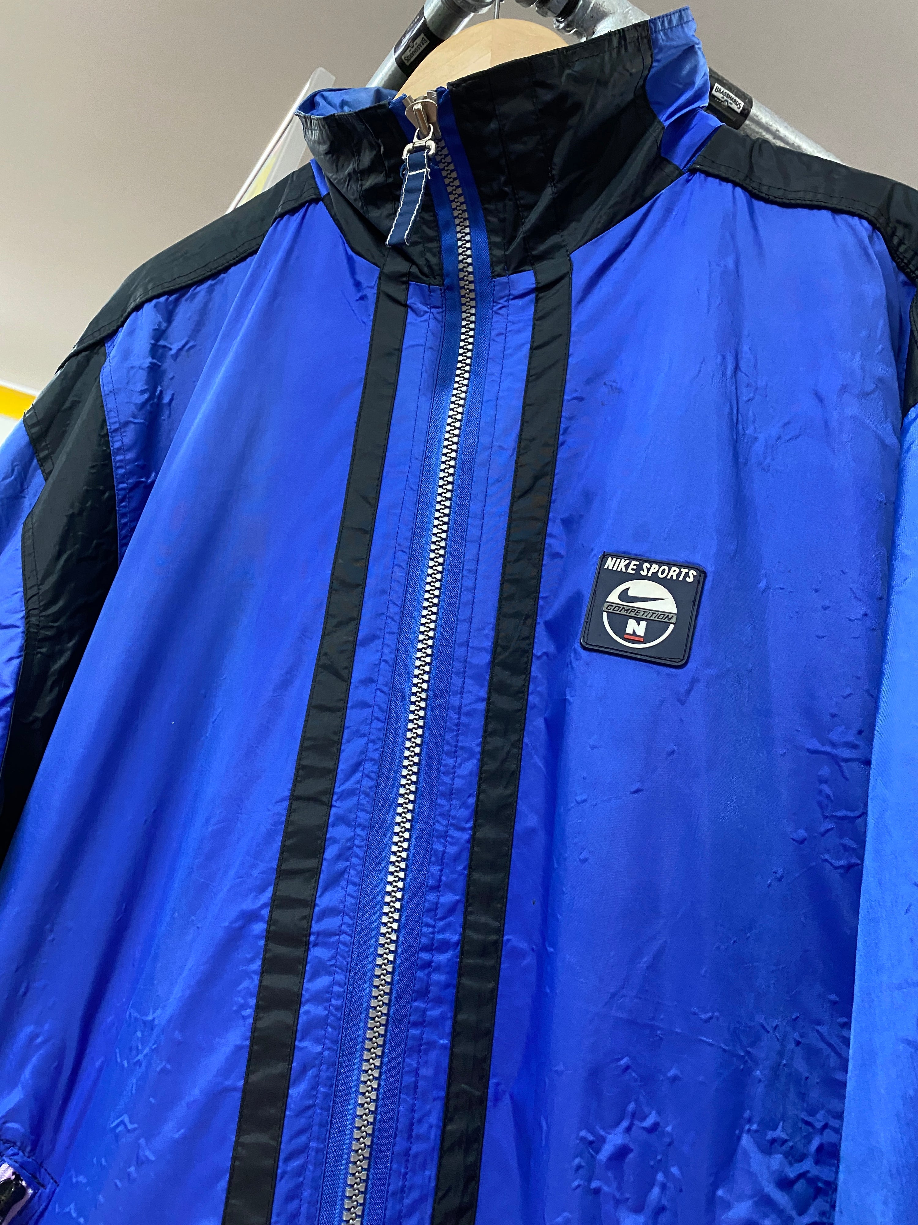 XL - Nike Sports Competition Blue Zip Up Jacket