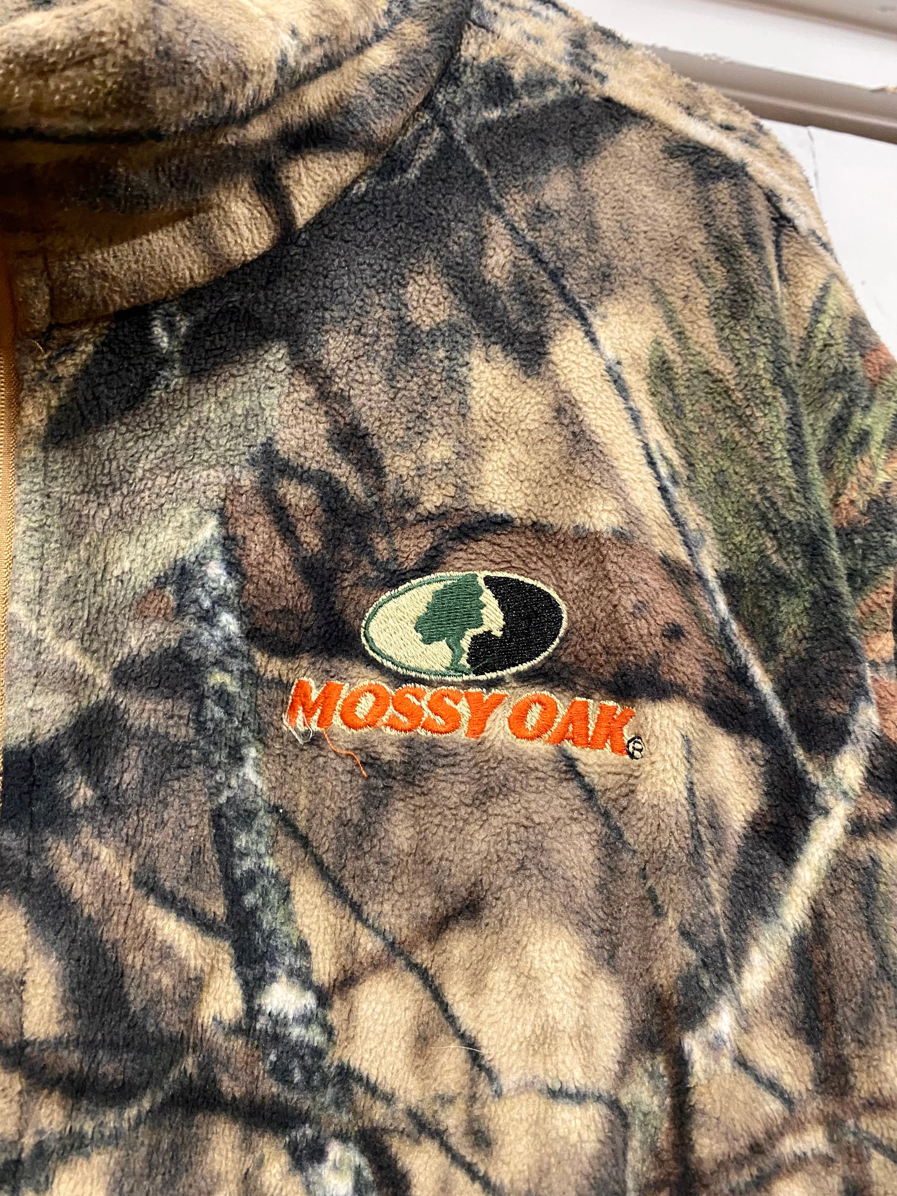 [2XL] Mossy Oak 2 Tone Camo Fleece