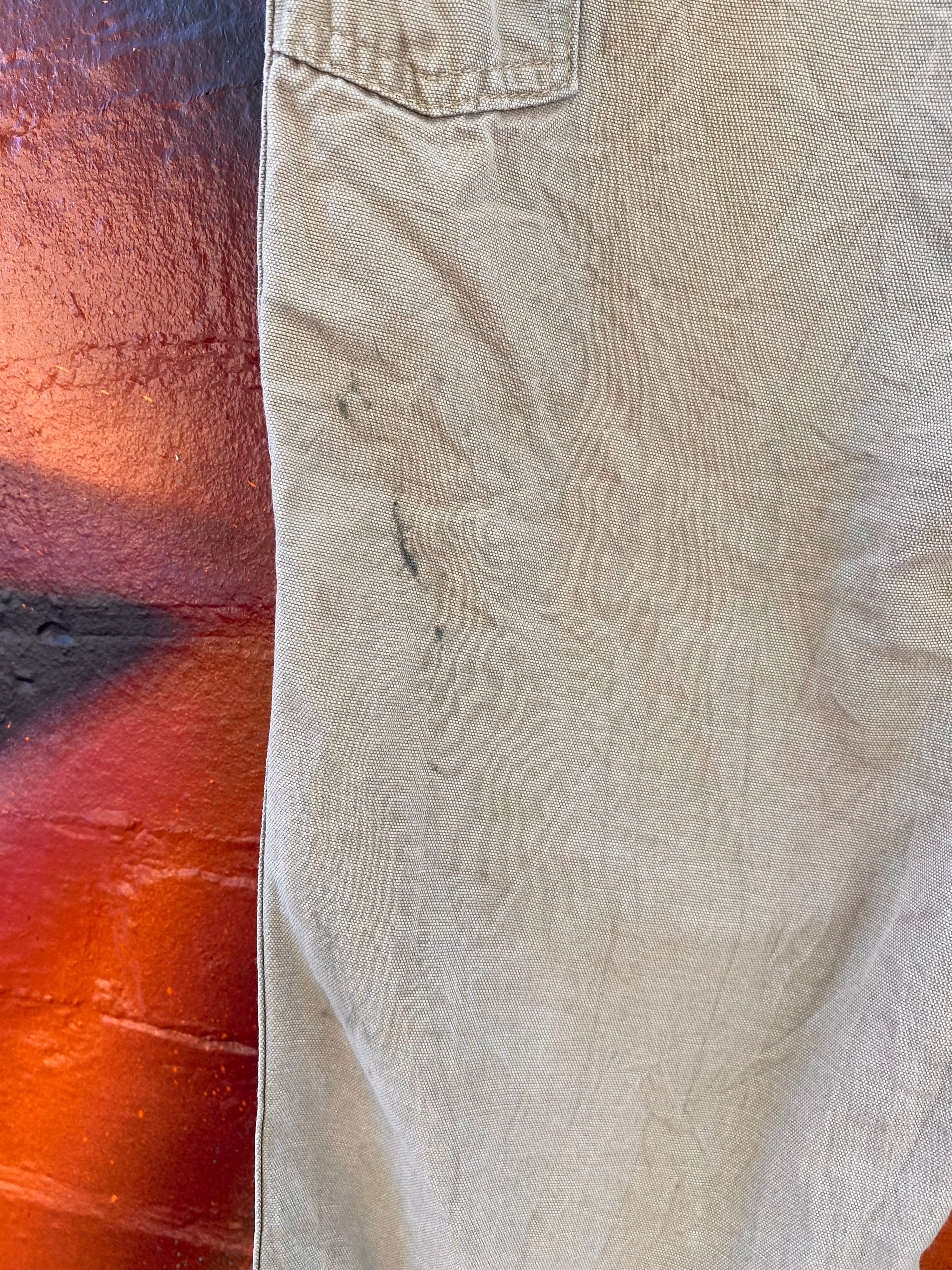 [28] Carhartt Tan Carpenter Pants Marks